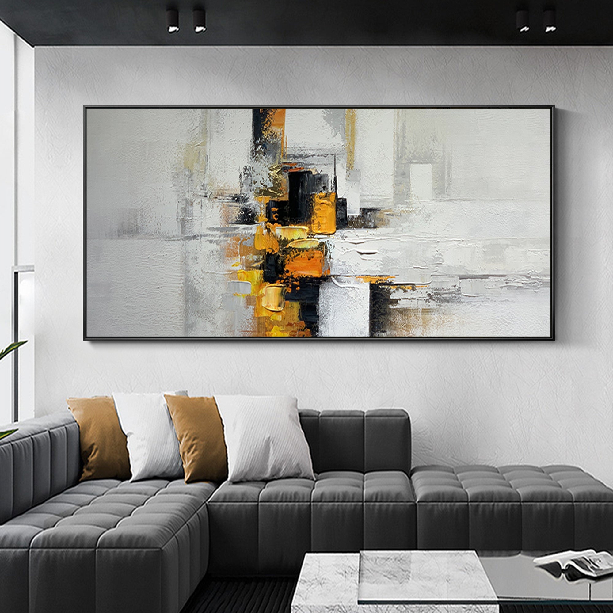 Modern Minimalist Oil Painting