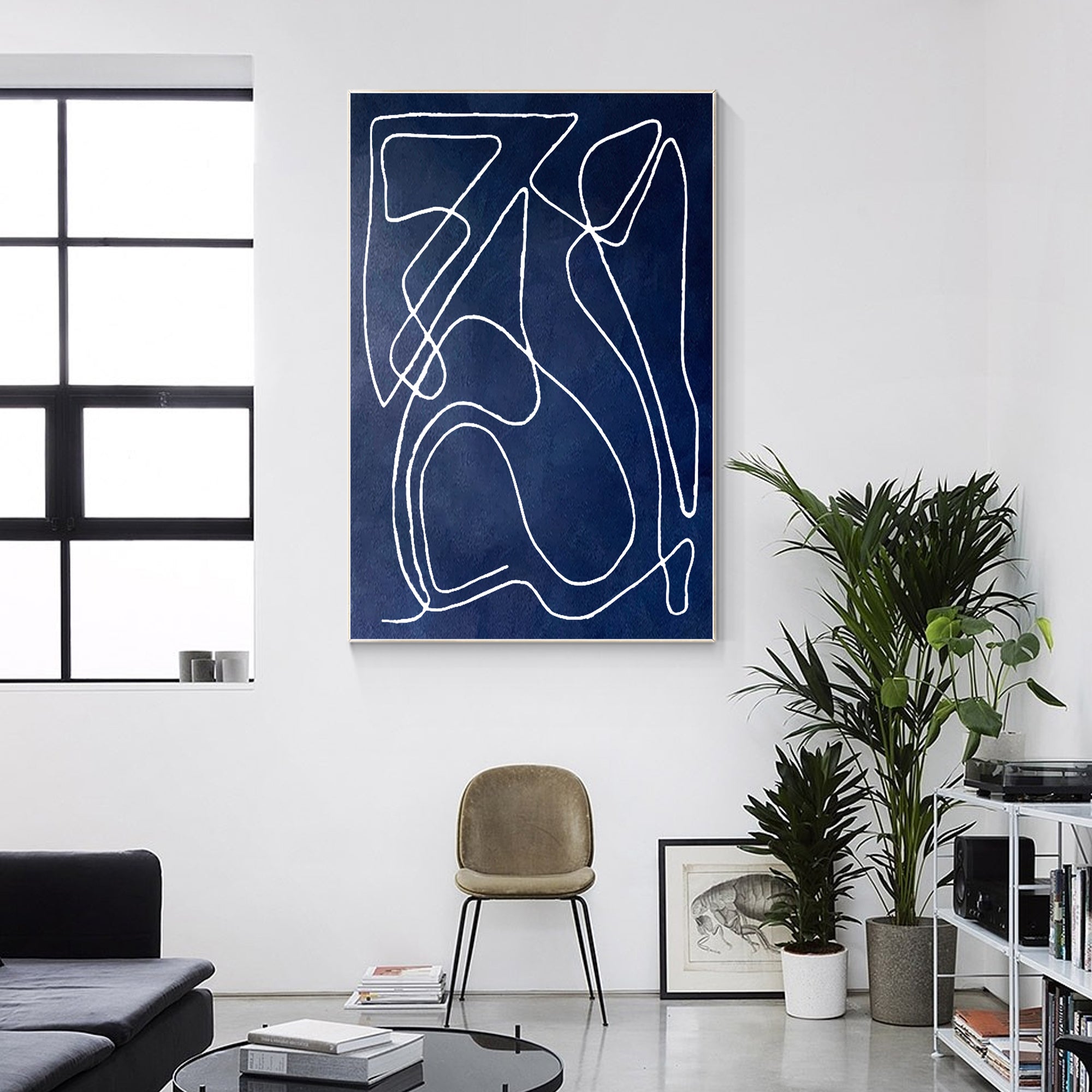 Modern Minimalist Oil Painting