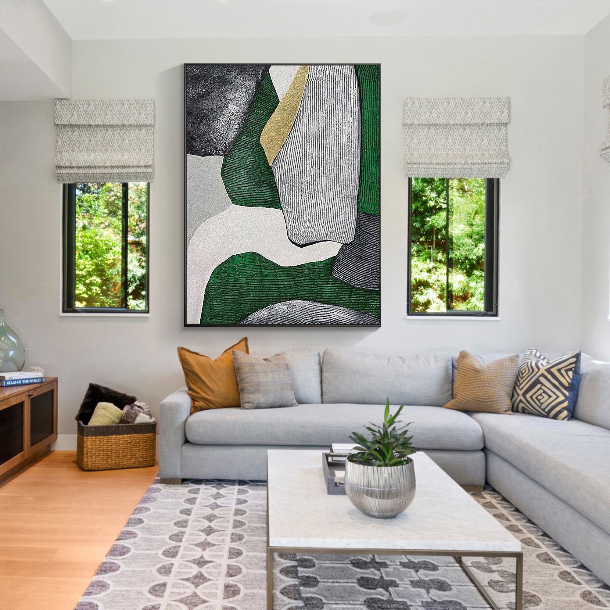Modern Minimalist Oil Painting