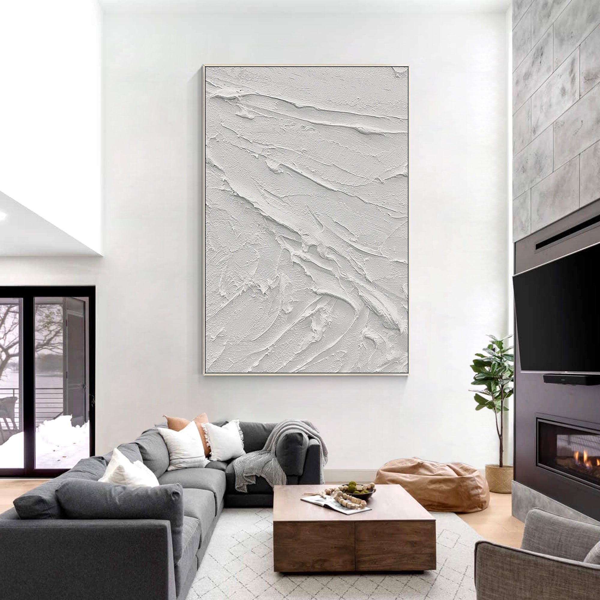 Modern Minimalist Oil Painting
