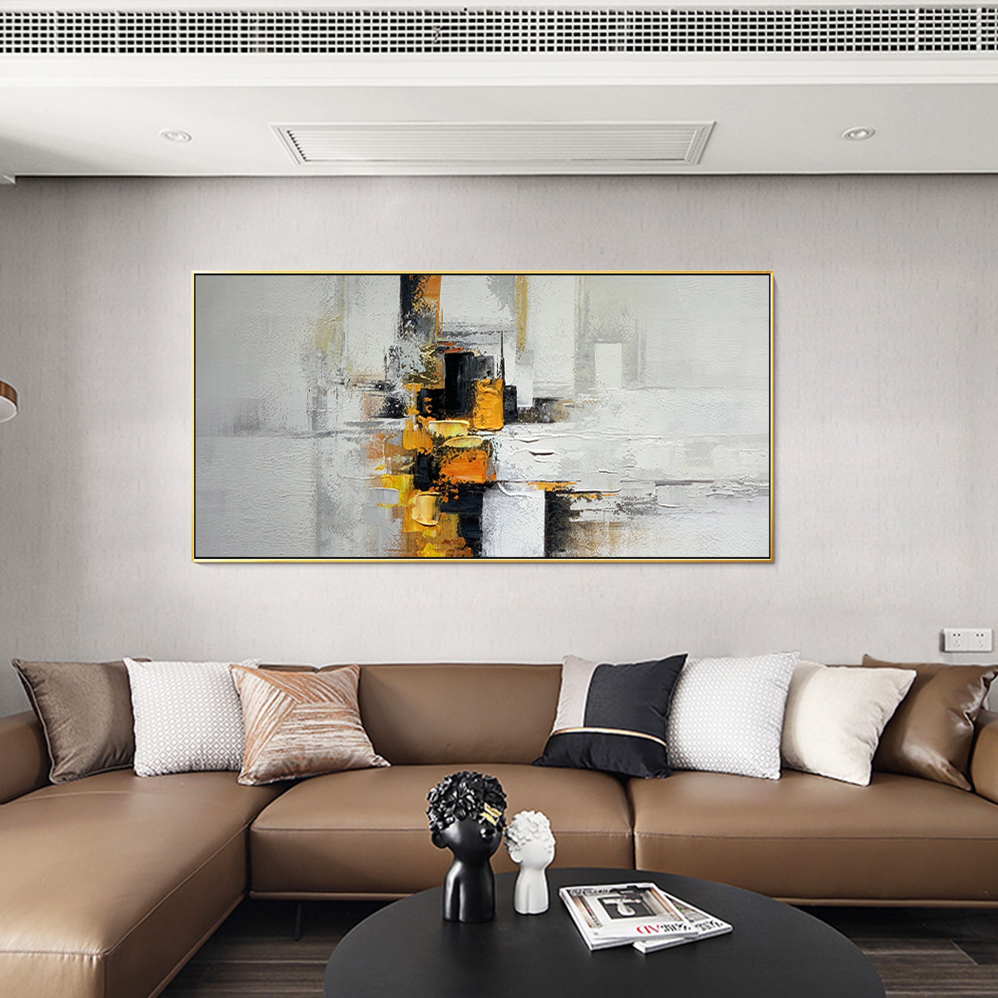 Modern Minimalist Oil Painting
