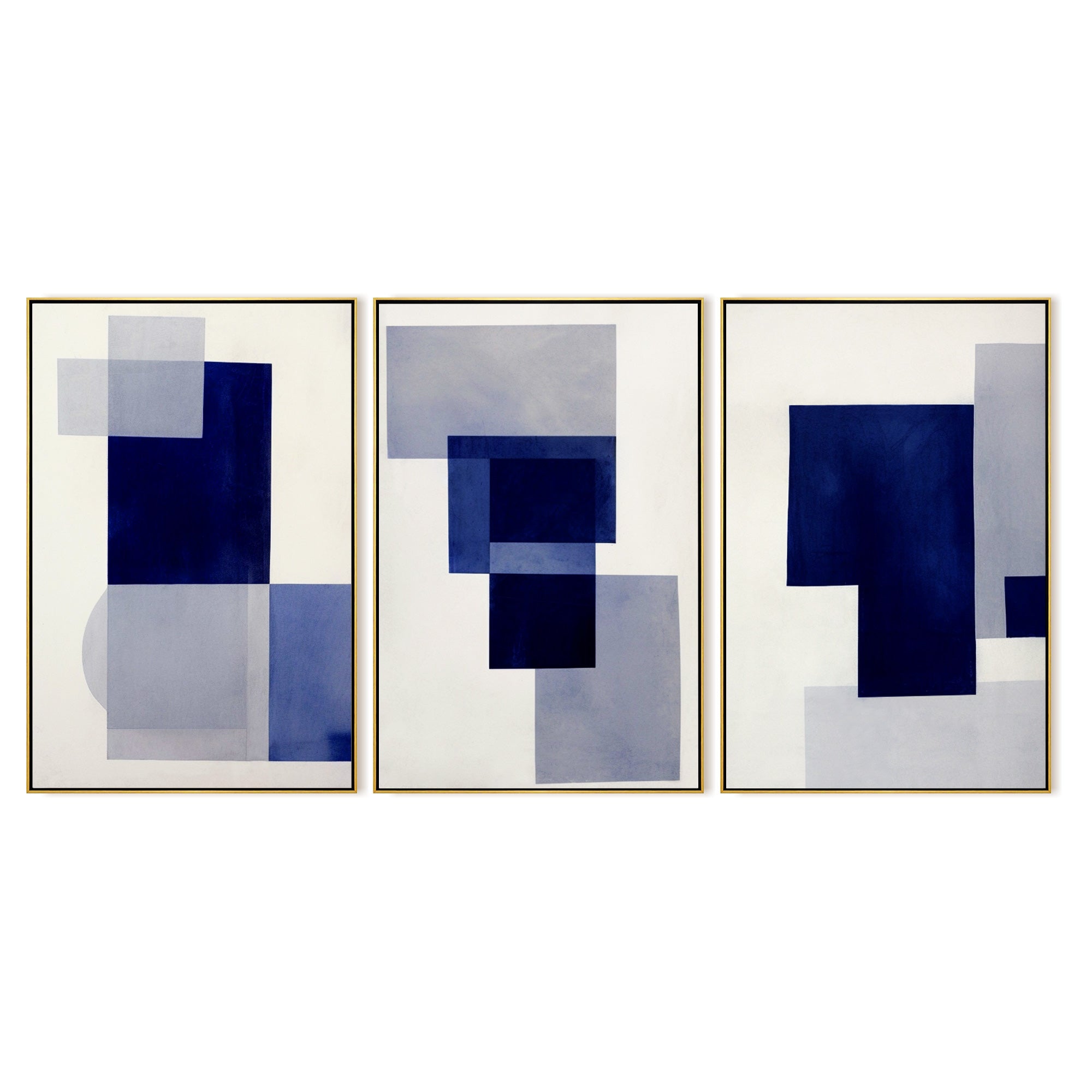 لوحة زيتية هندسية حديثة