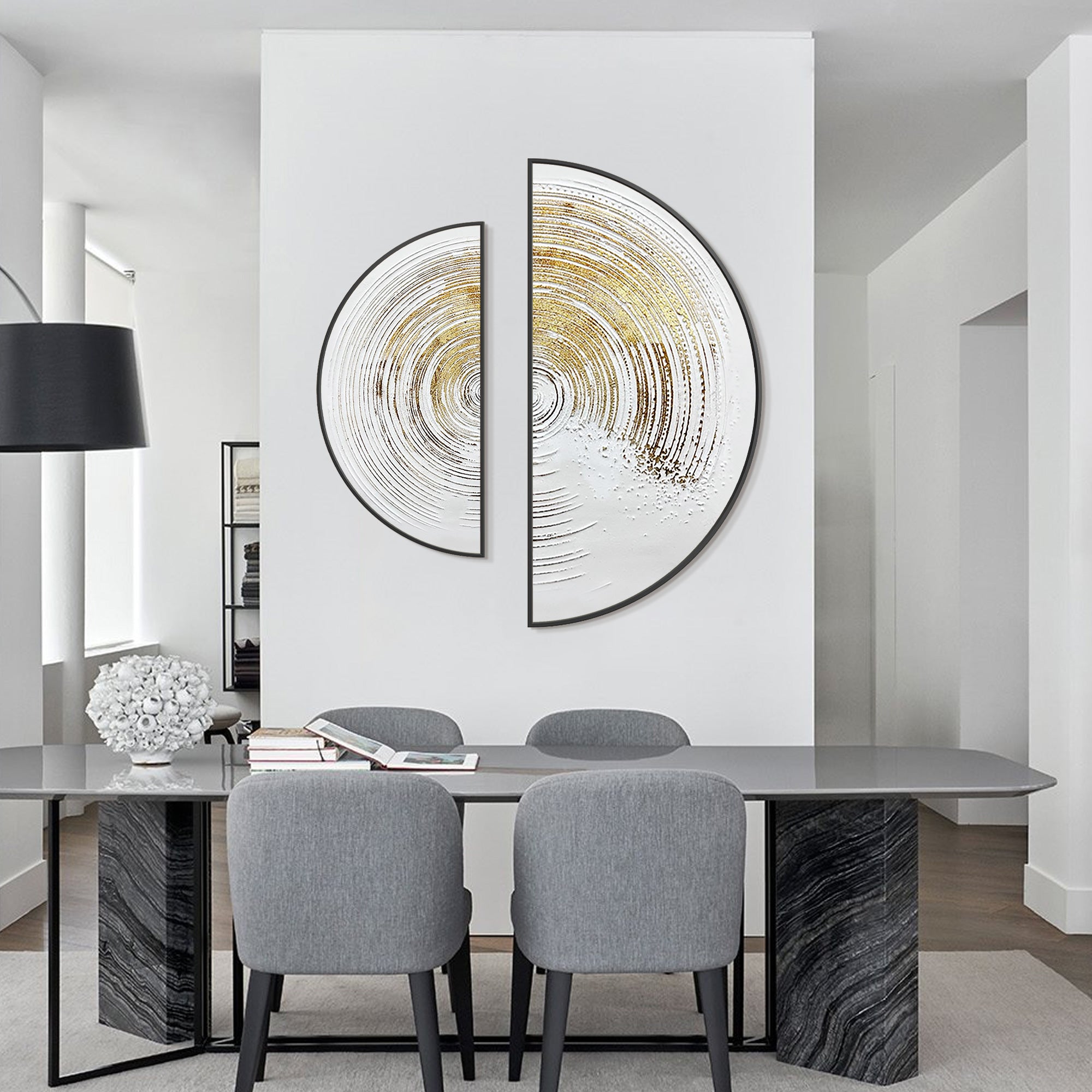 Modern abstract oil painting