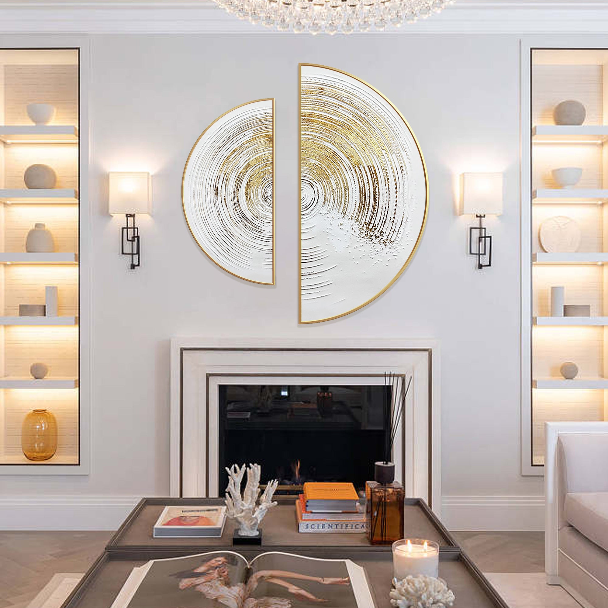 Modern abstract oil painting