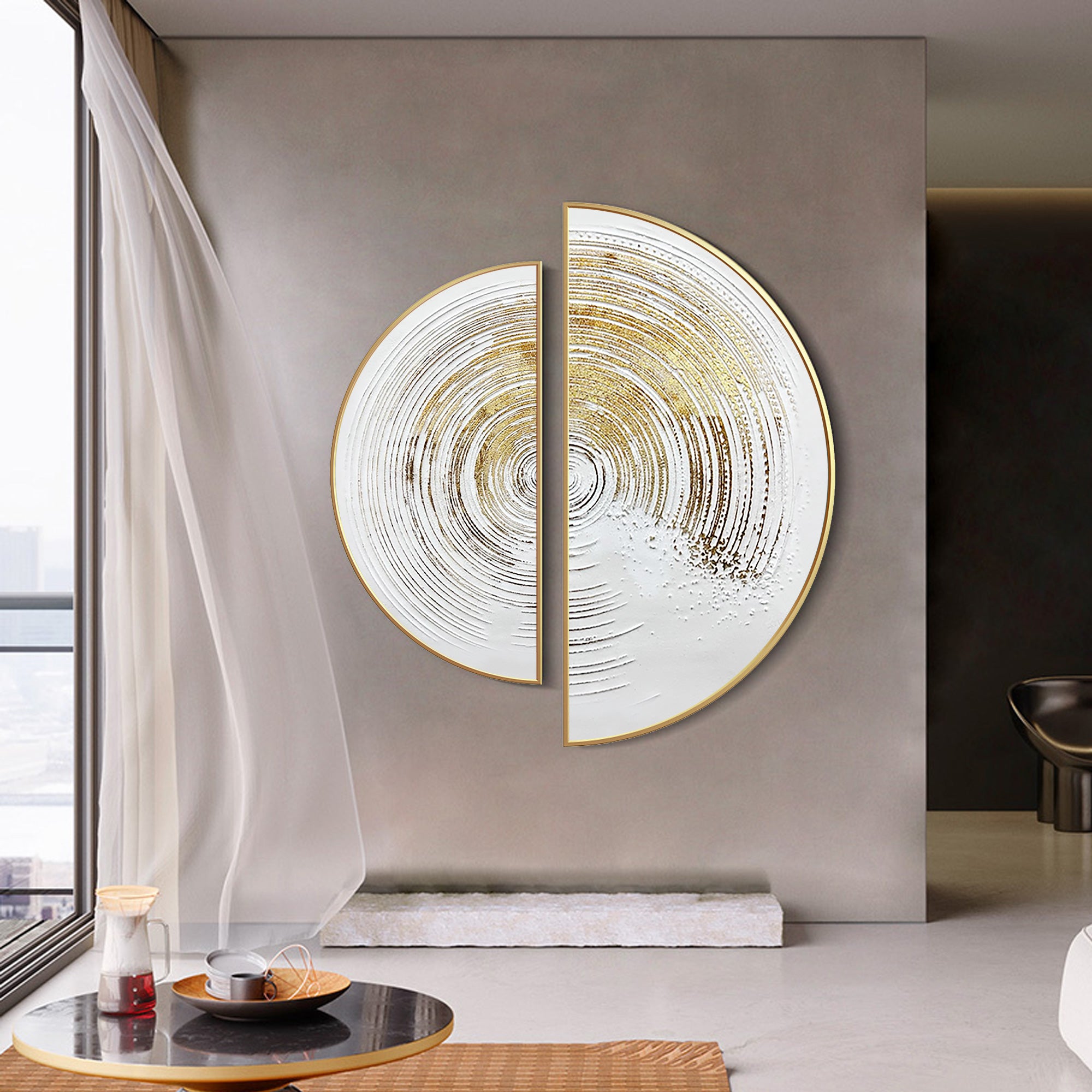 Modern abstract oil painting
