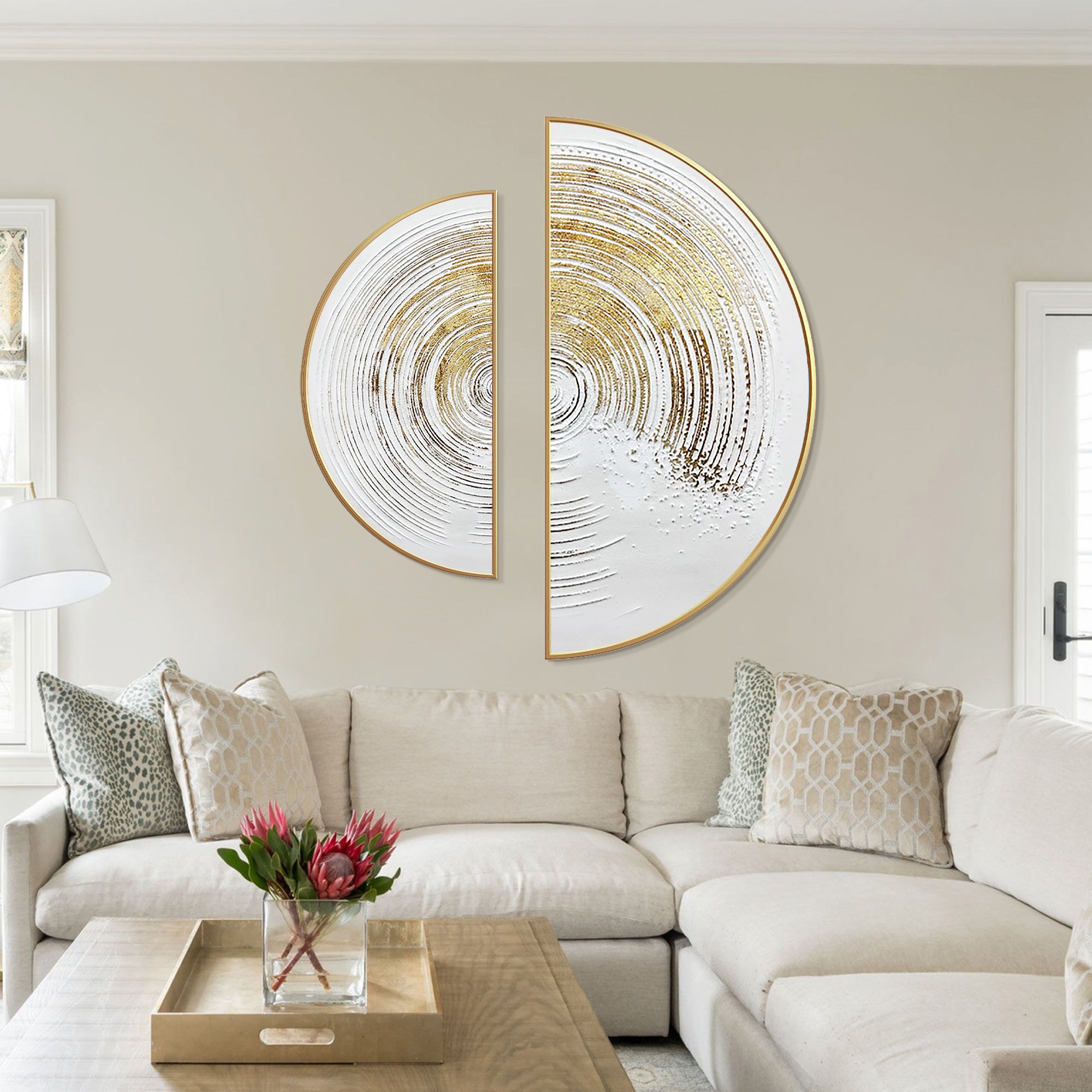 Modern abstract oil painting