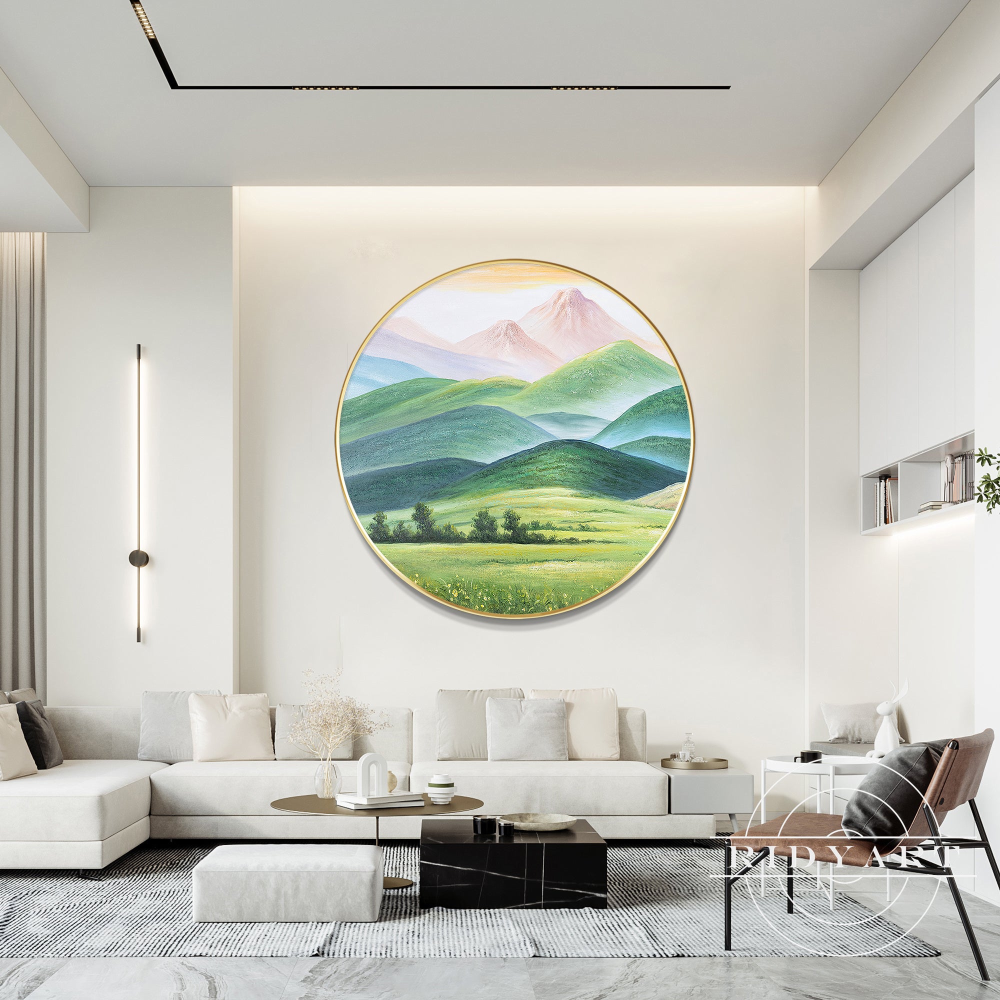 Mountain wall art_770
