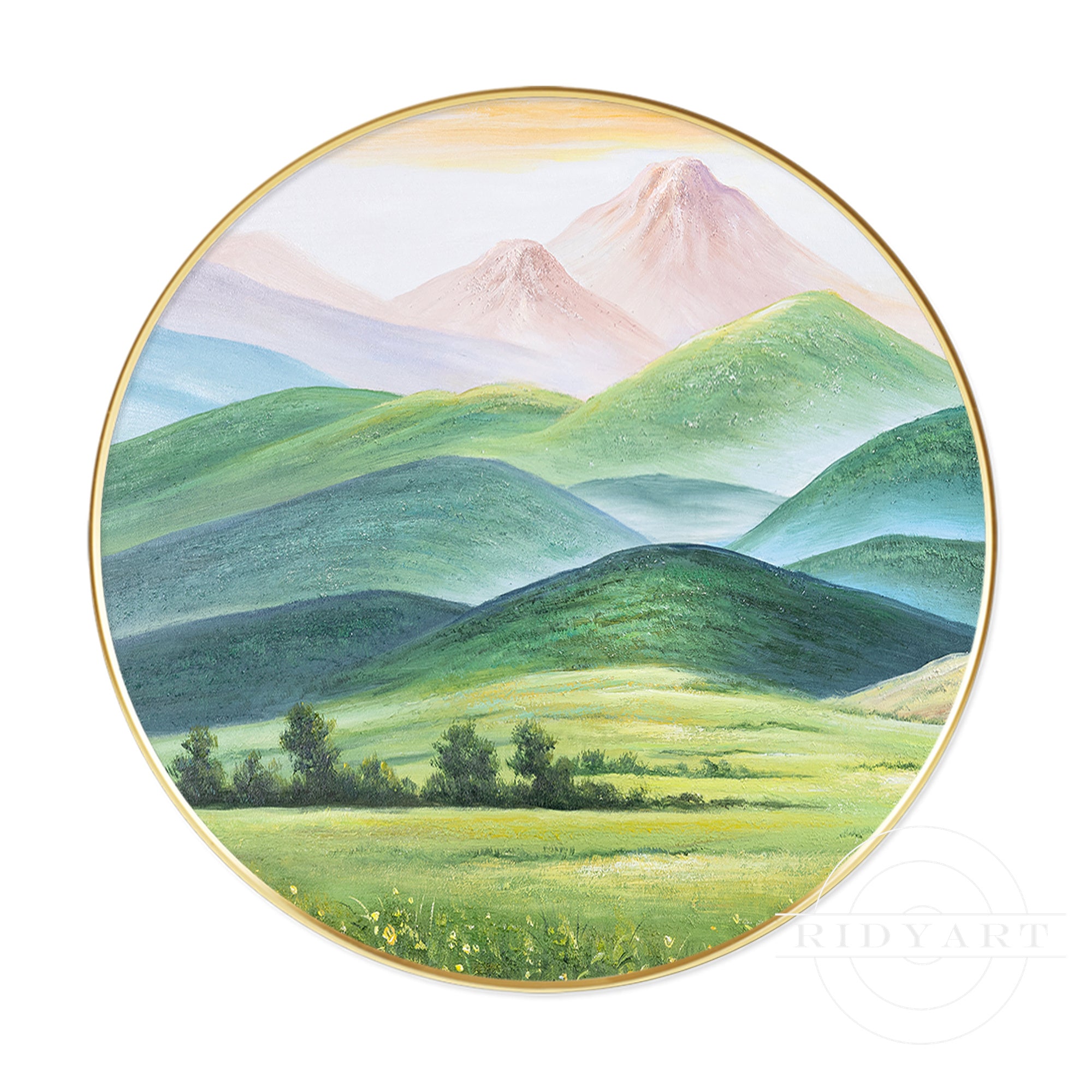 Mountain wall art_770