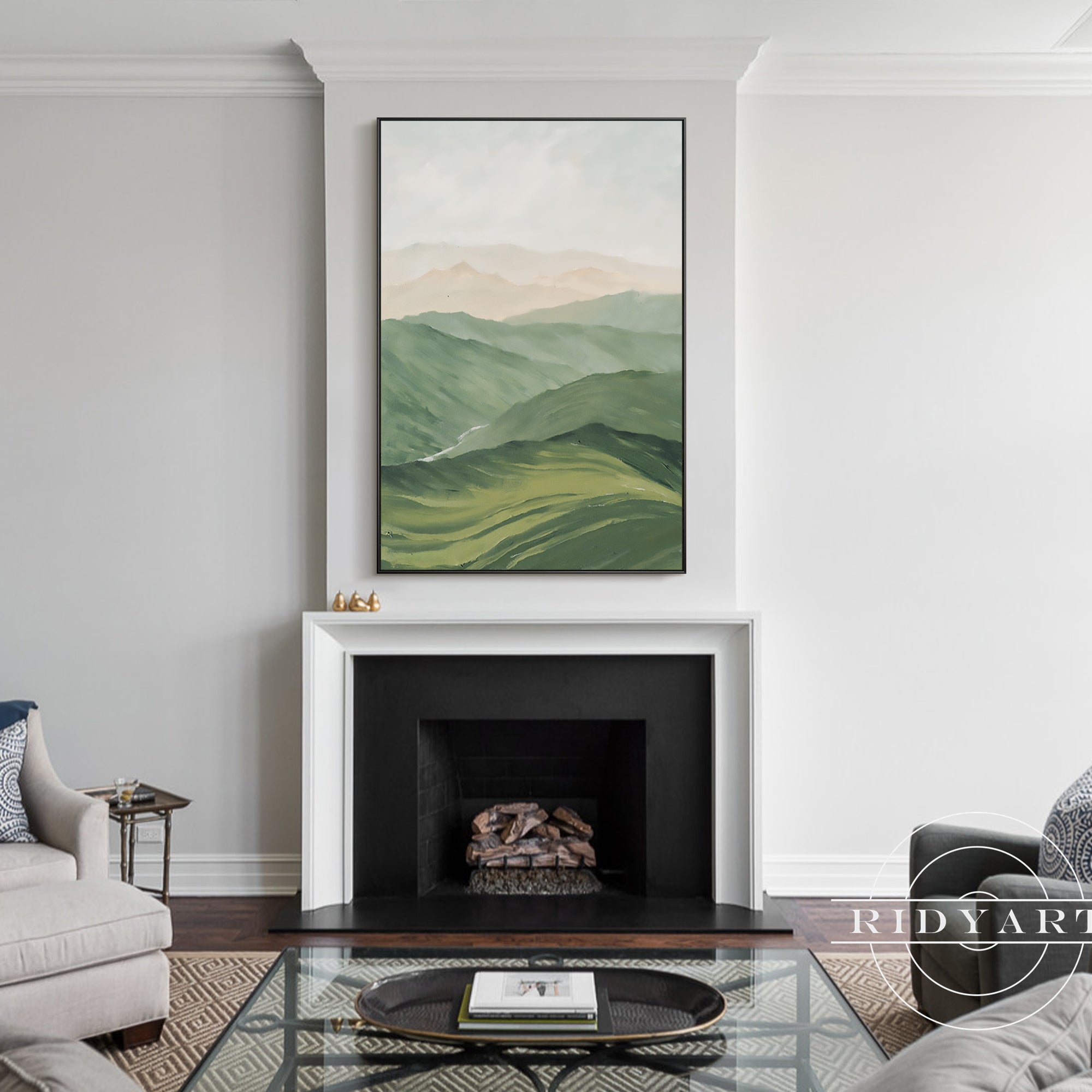 Mountain wall art _06