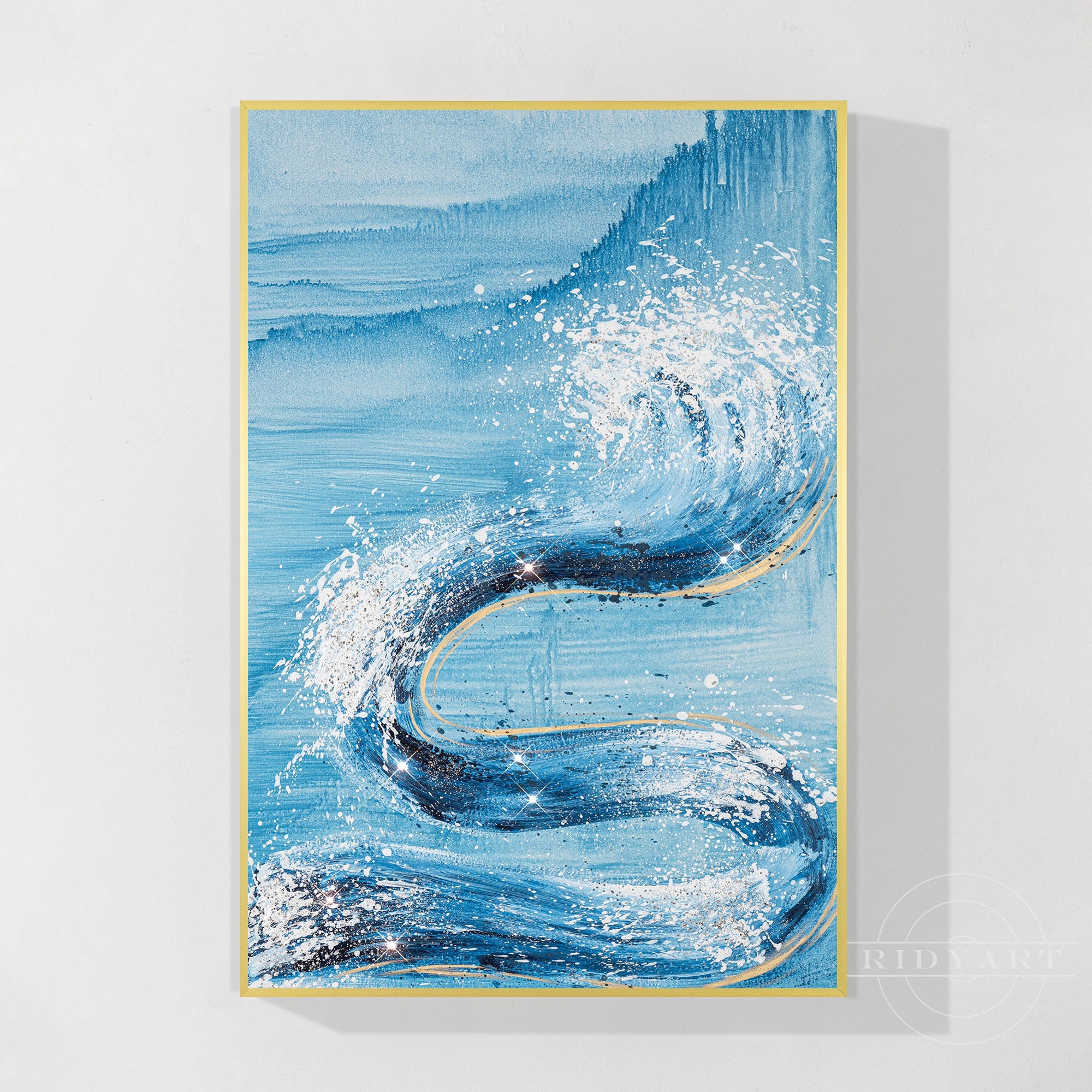 Wandkunst „Sage Green Mountain“