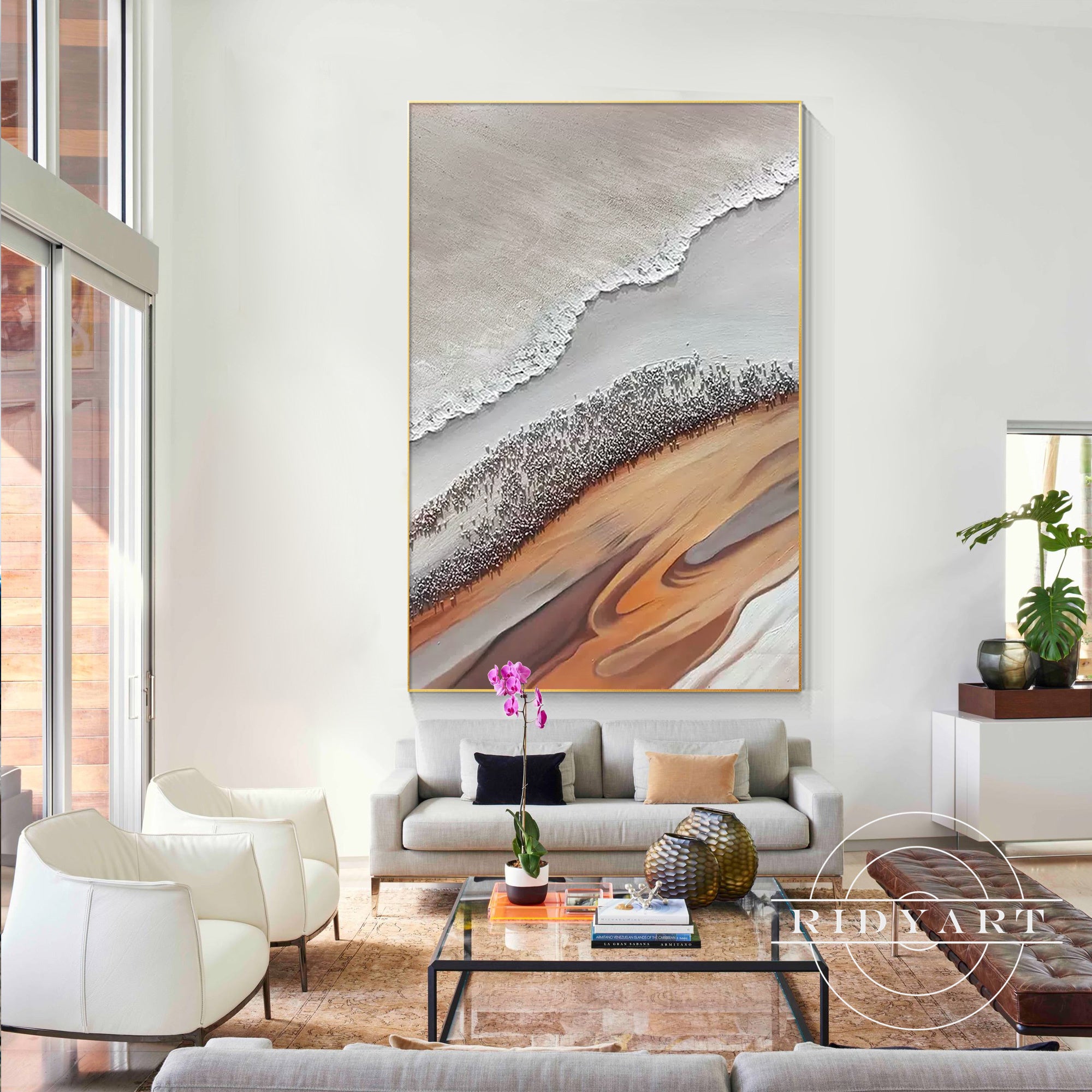 Wandkunst „Sage Green Mountain“