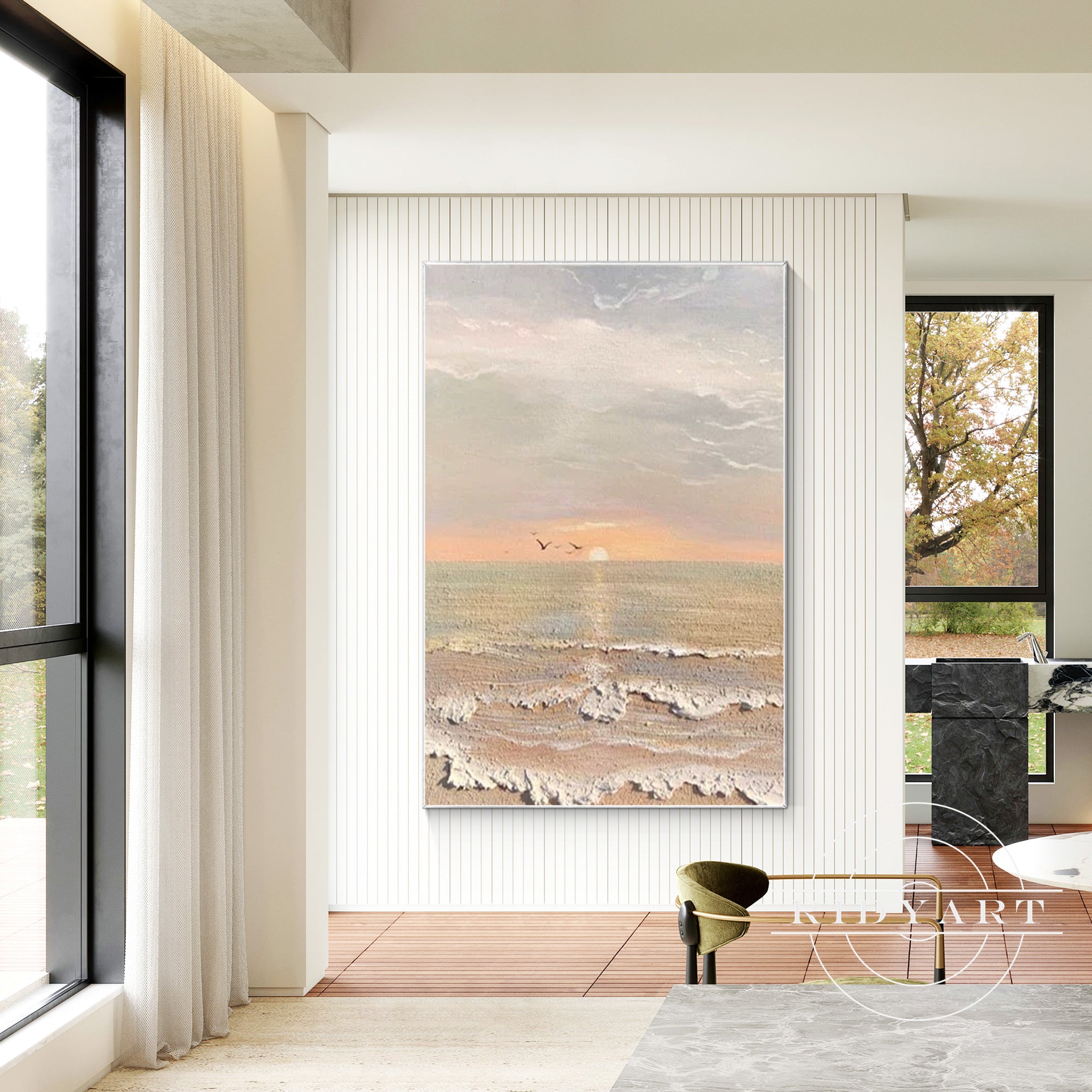 Ocean wall art_X10