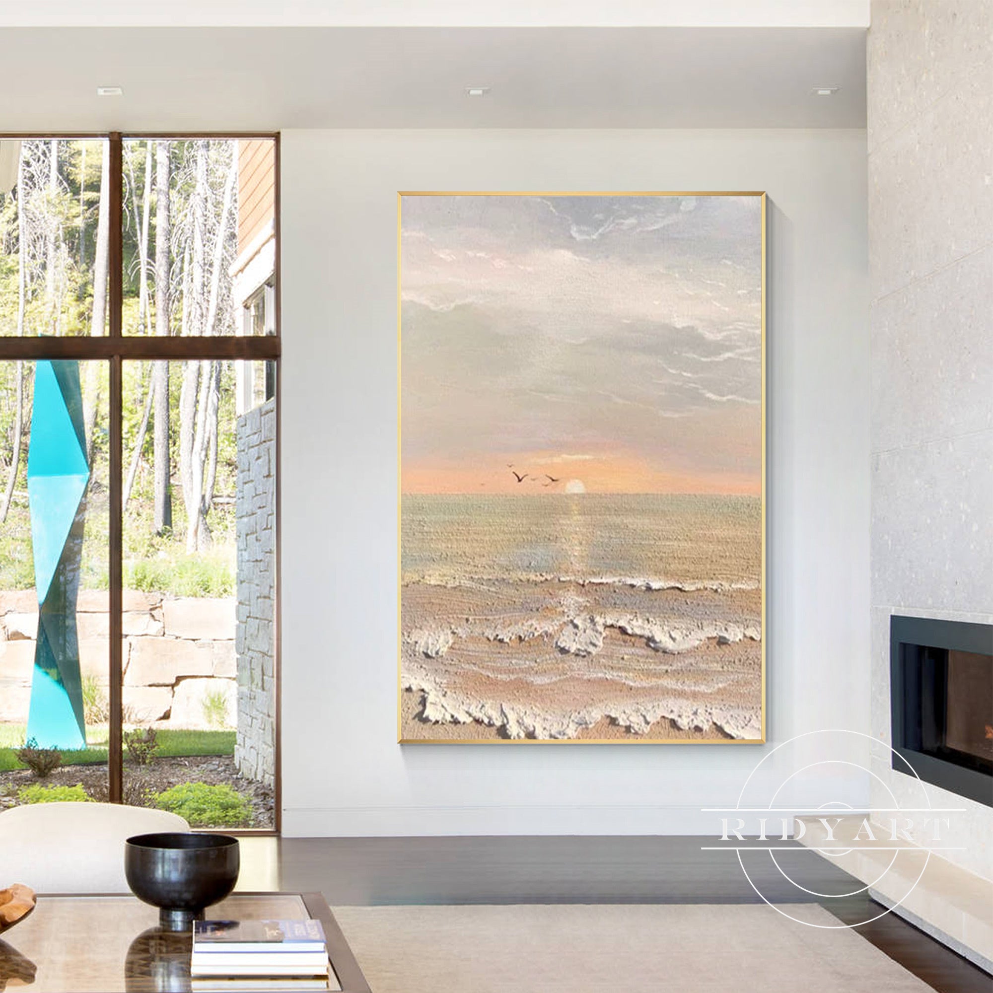 Ocean wall art_X10