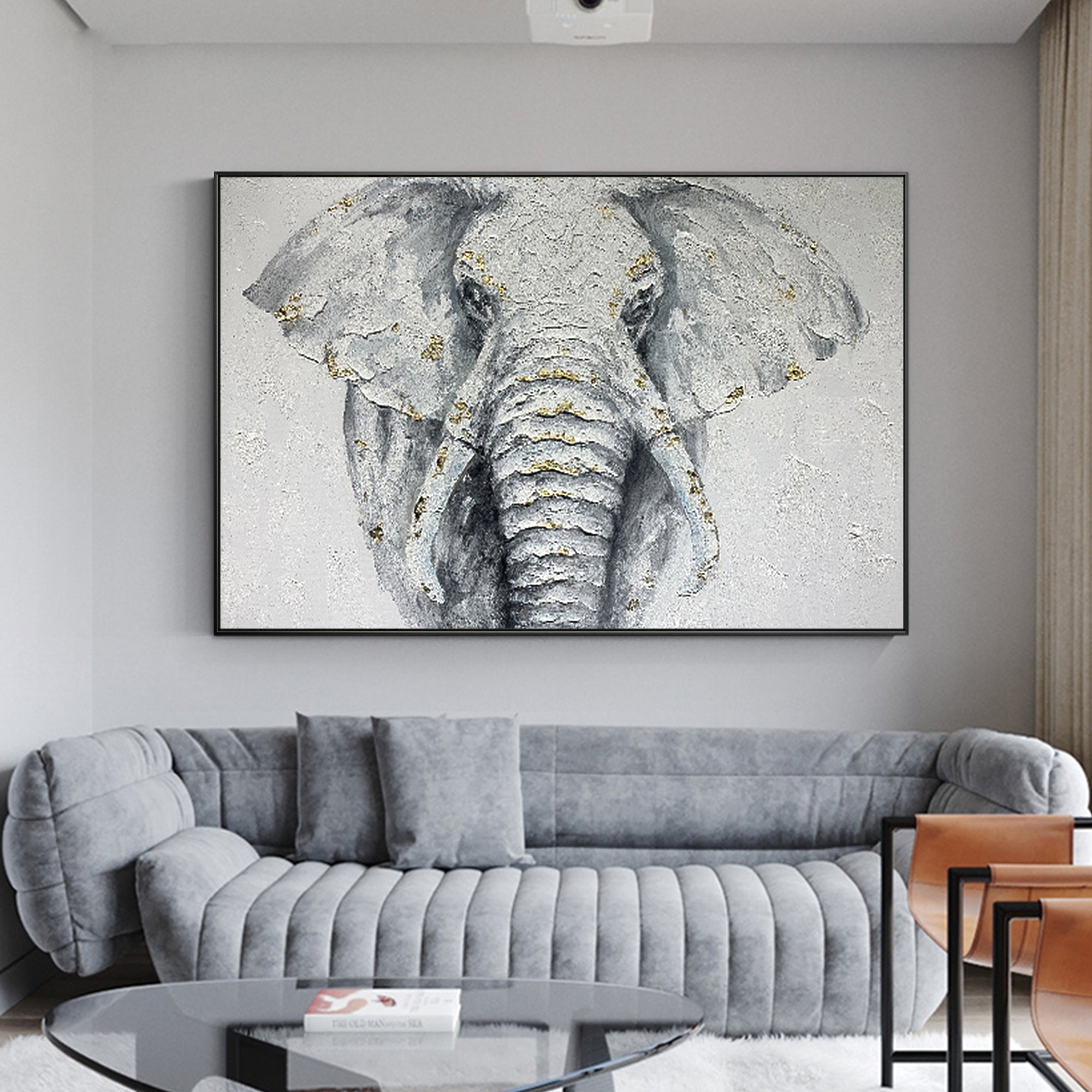 Original Abstract Elephant Paintings