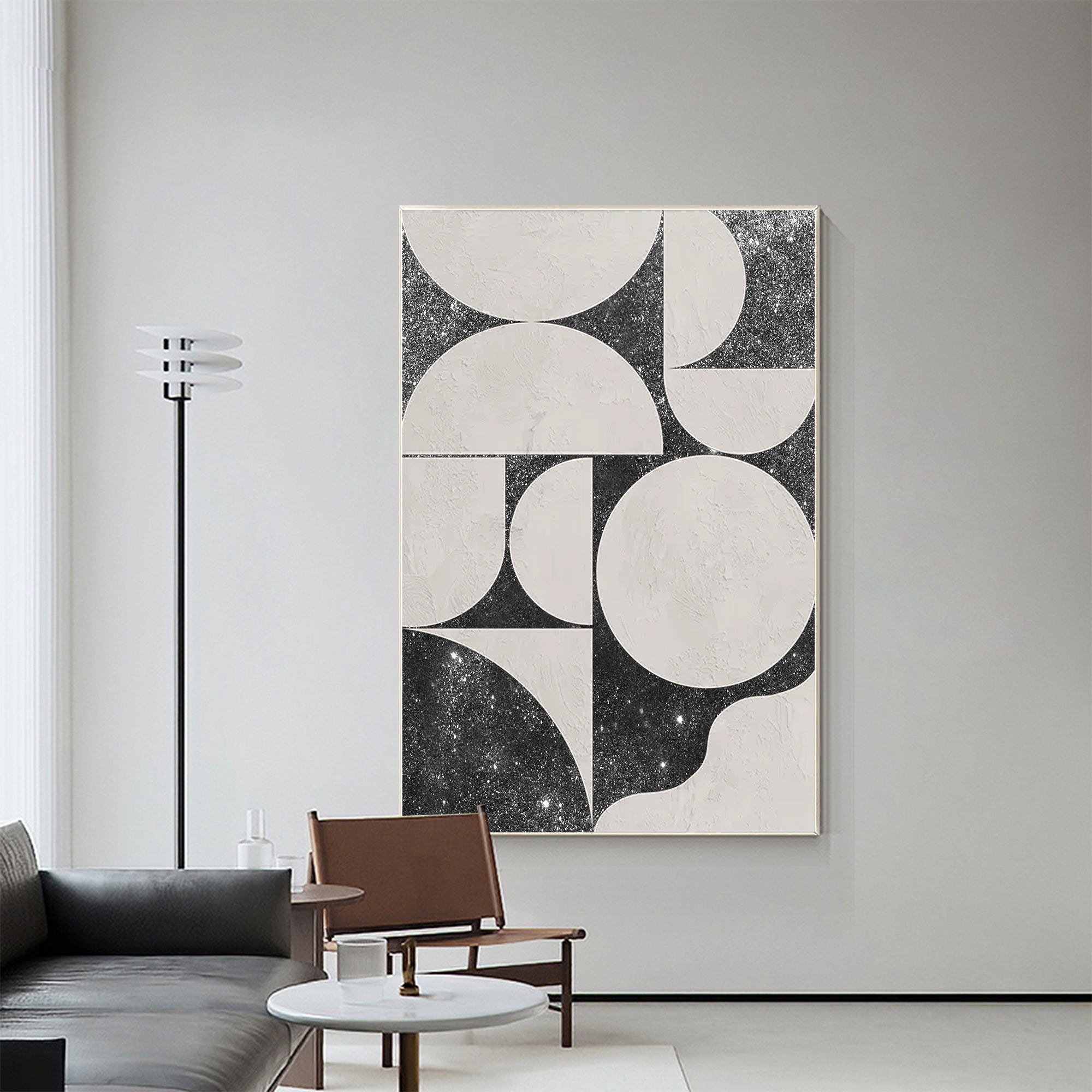 Gemälde auf Leinwand Glänzendes Raumdekor