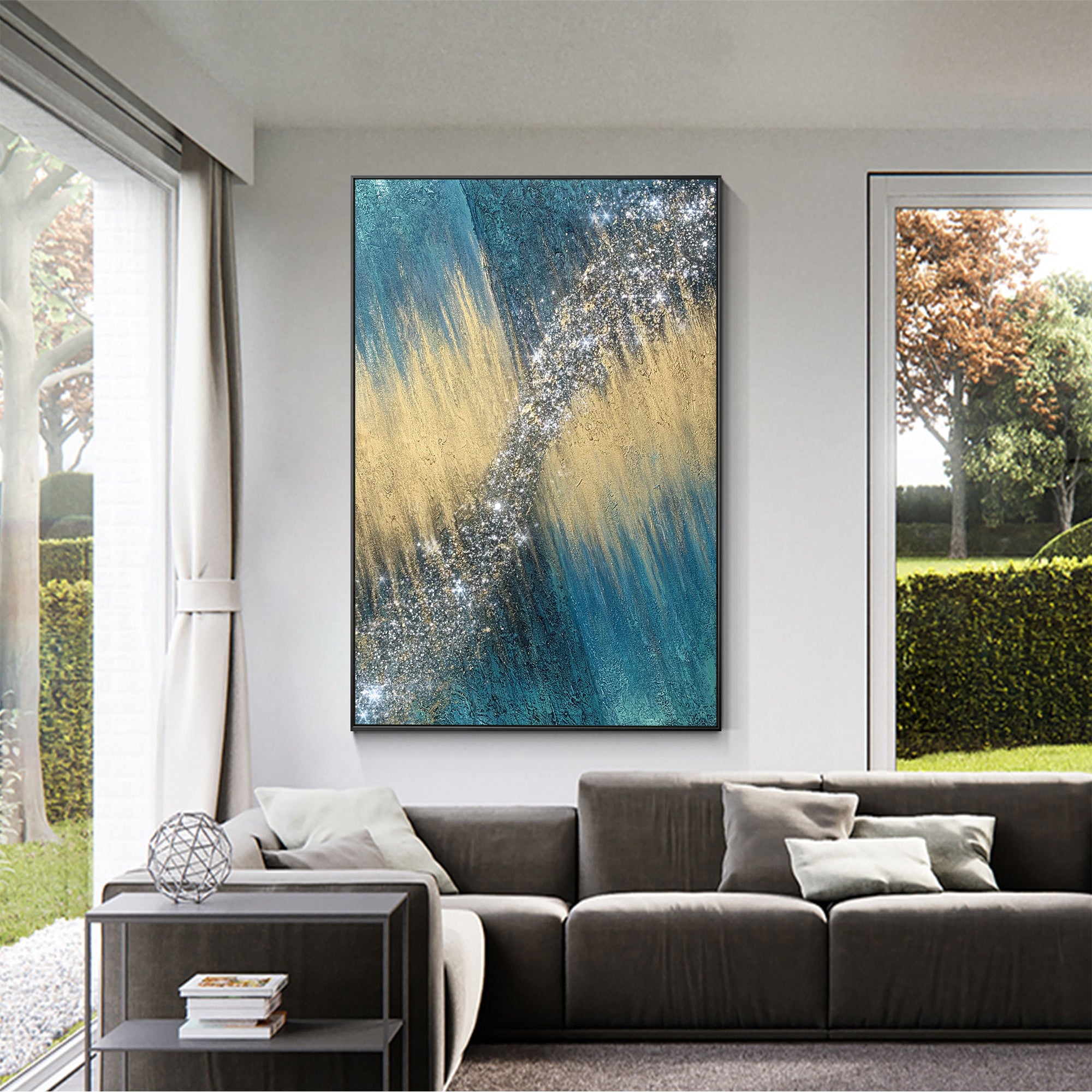 Paintings On Canvas Shiny Room Decor
