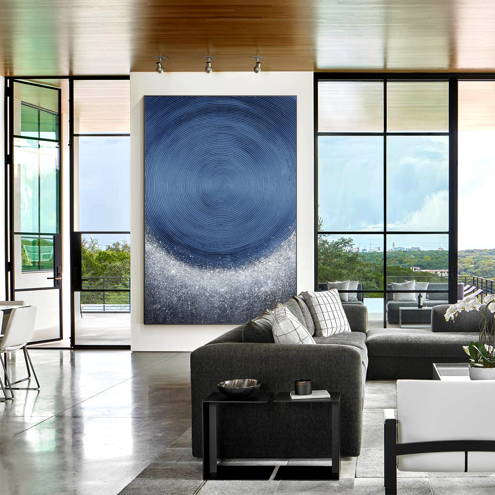 Paintings On Canvas Shiny Room Decor