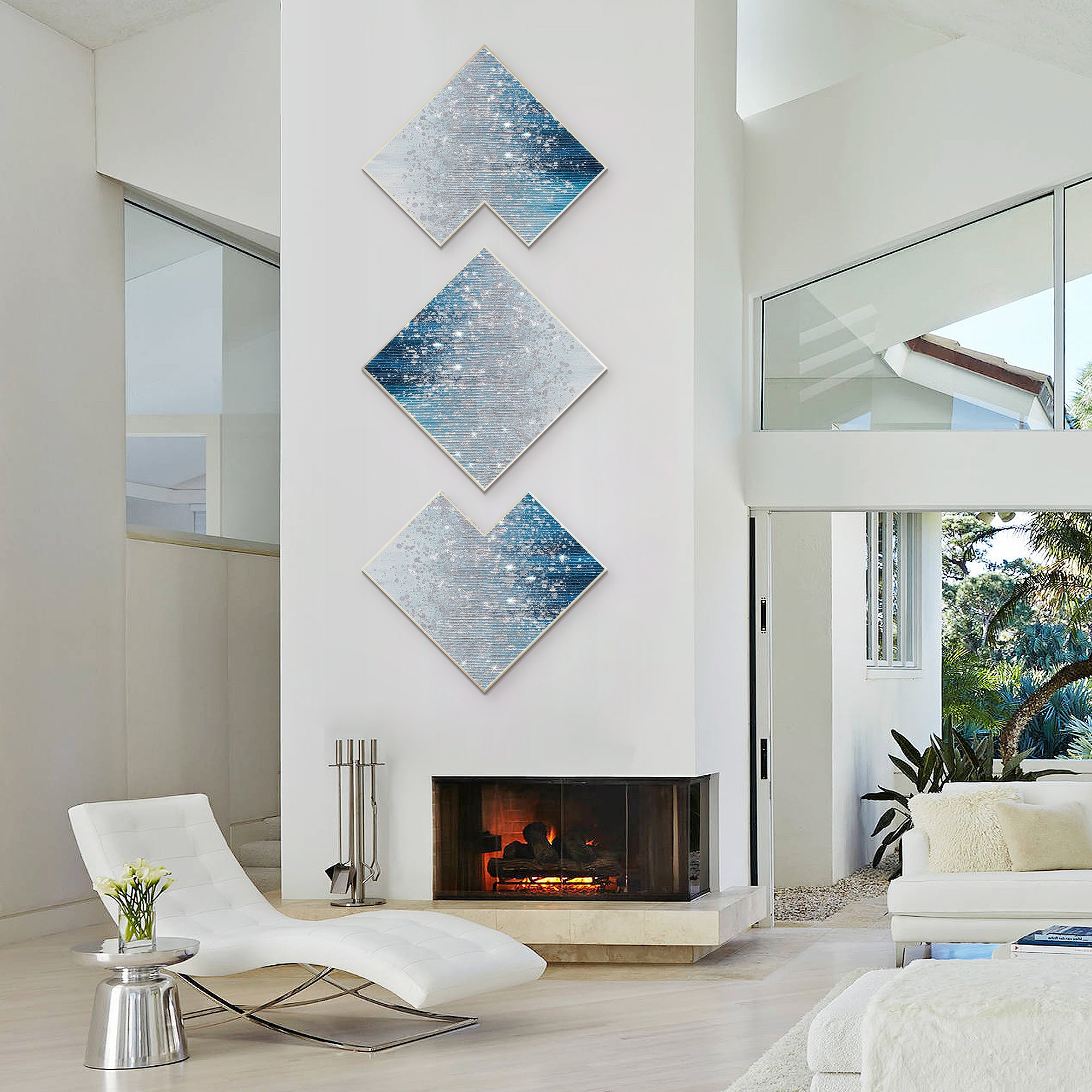 Paintings On Canvas Shiny Room Decor