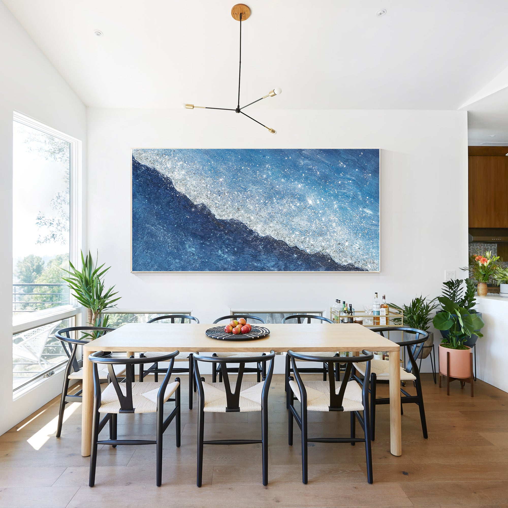 Paintings On Canvas Shiny Room Decor