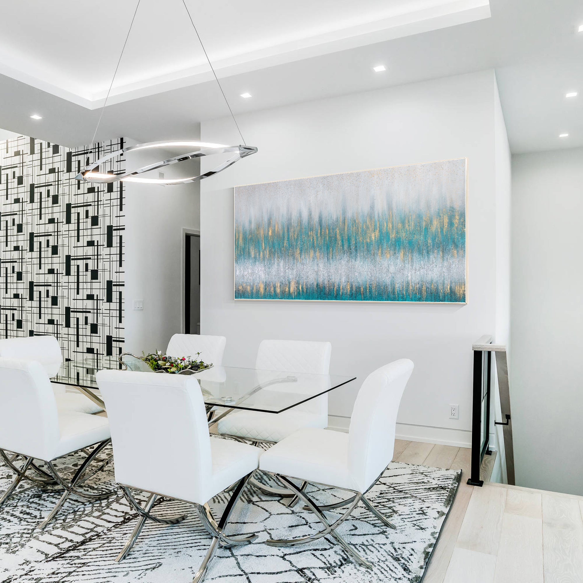 Paintings On Canvas Shiny Room Decor