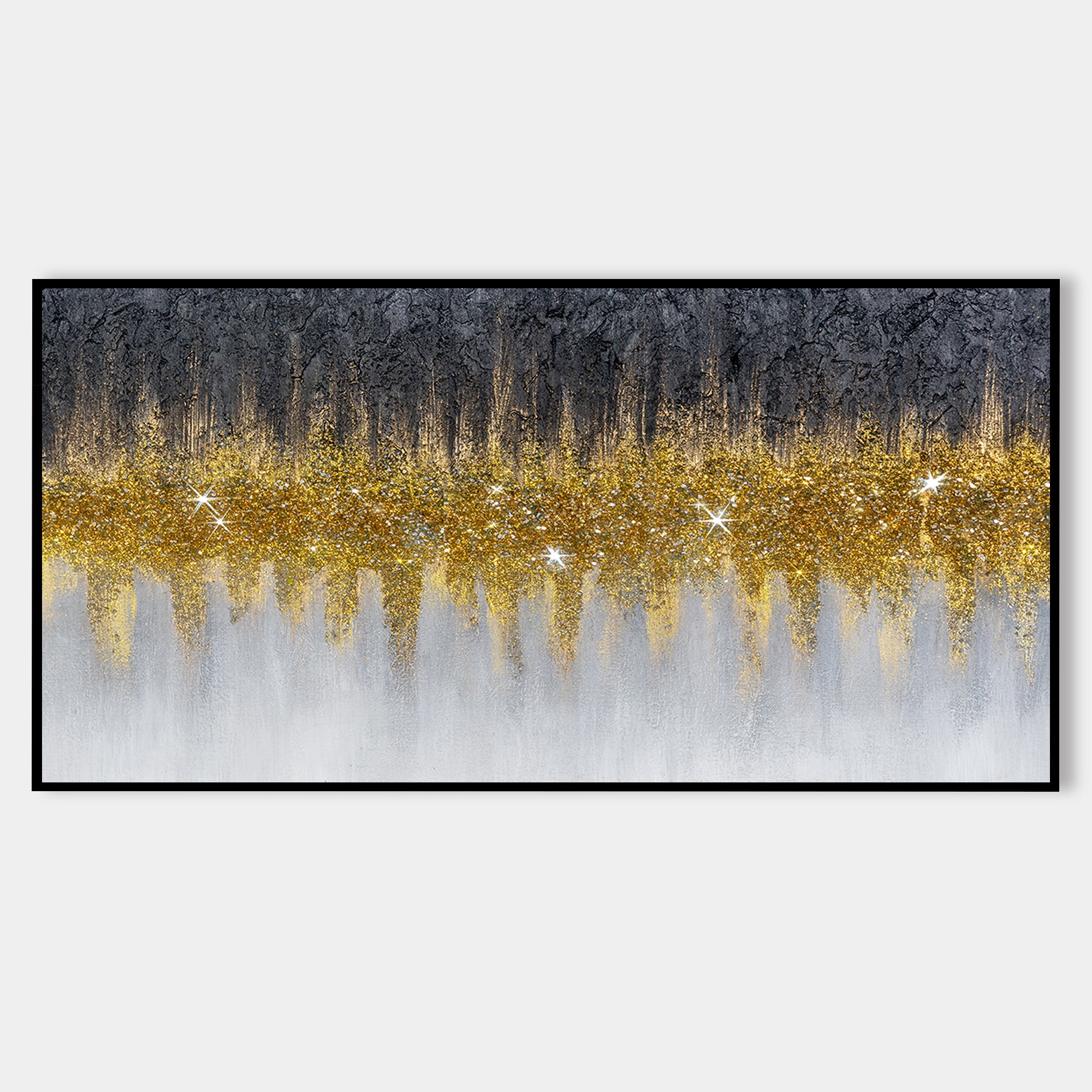 Gemälde auf Leinwand Glänzendes Raumdekor