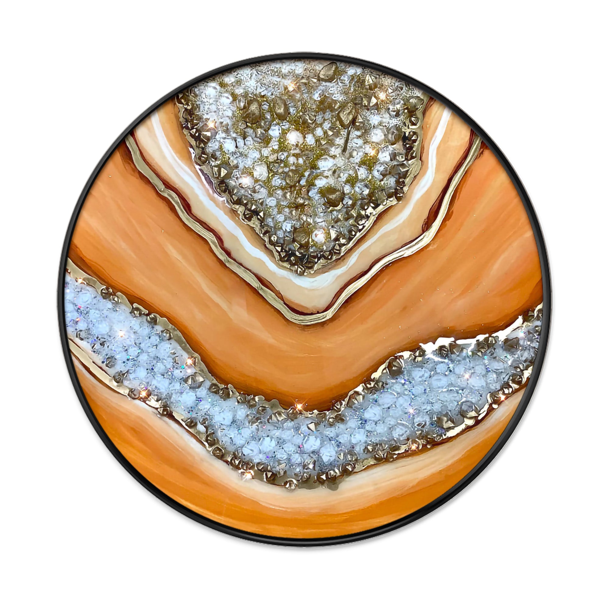Runde Wandkunst aus Harzgeode - X0193
