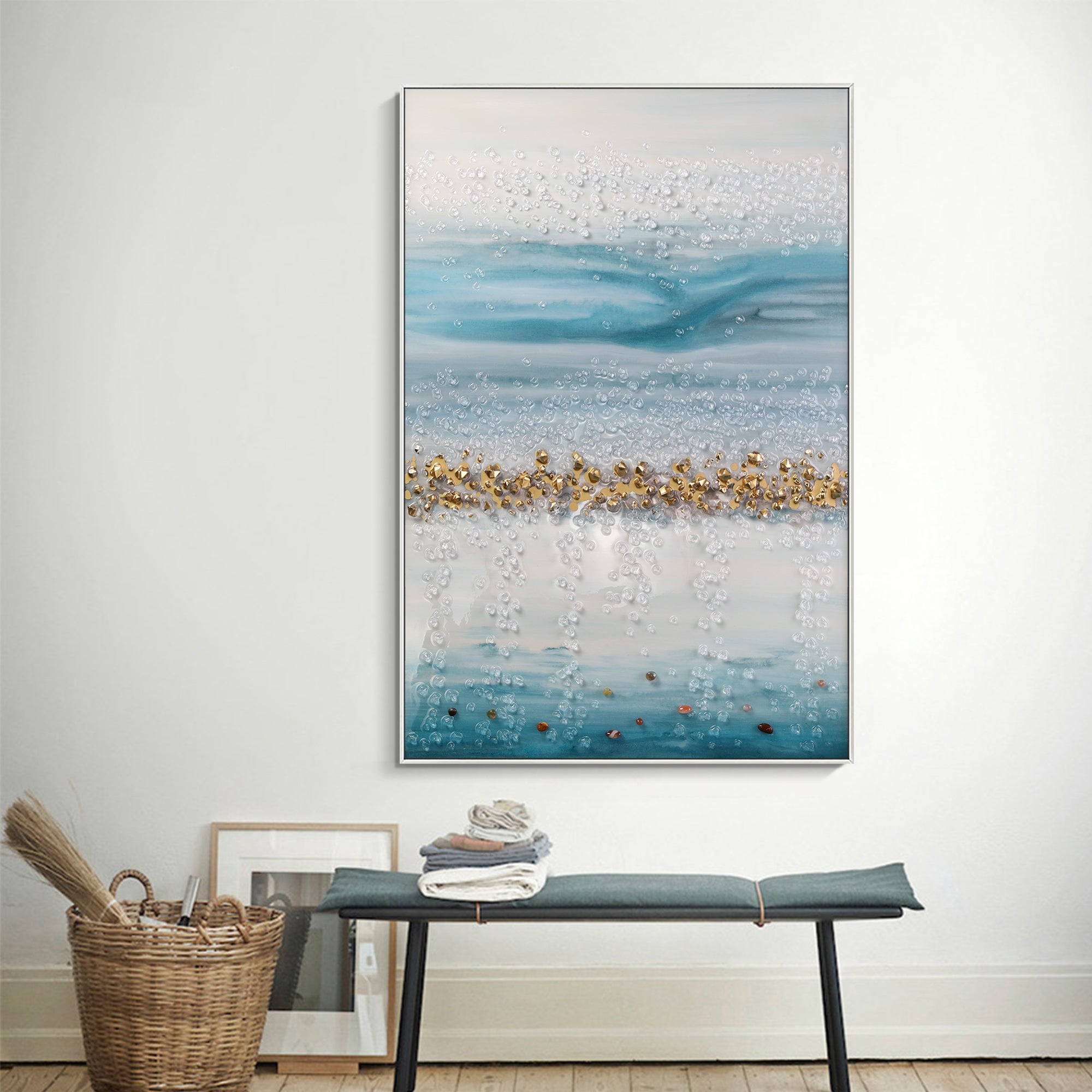 Resin Glitter Wall Art_X060