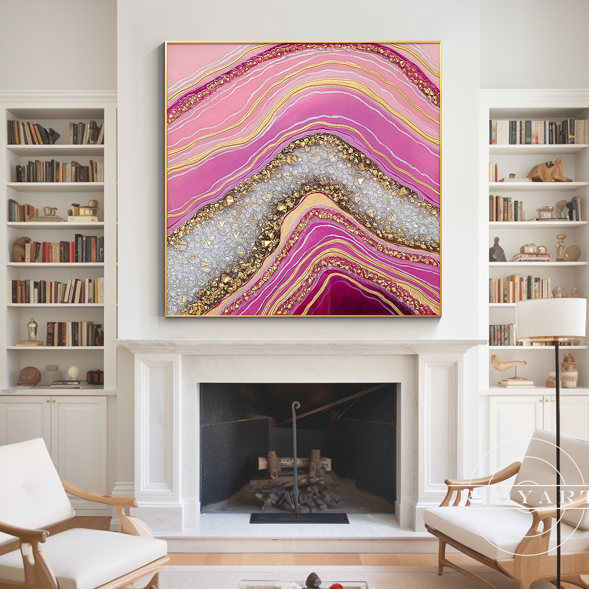 Resin wall art _007