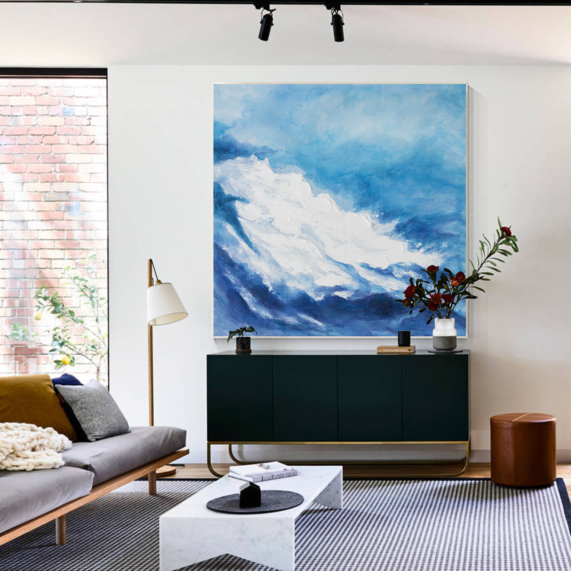 Meereslandschaft Malerei, abstrakte Kunst