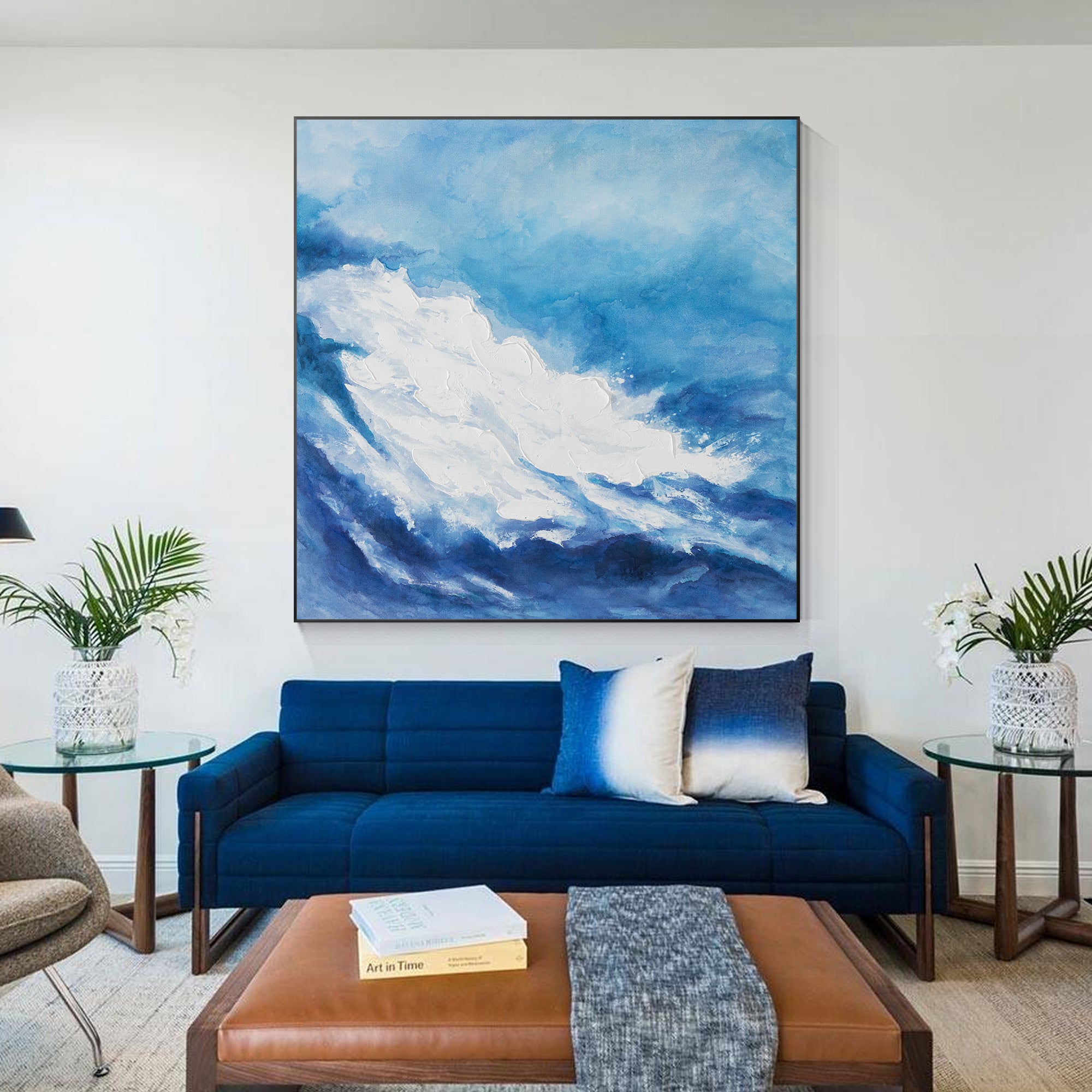 Meereslandschaft Malerei, abstrakte Kunst
