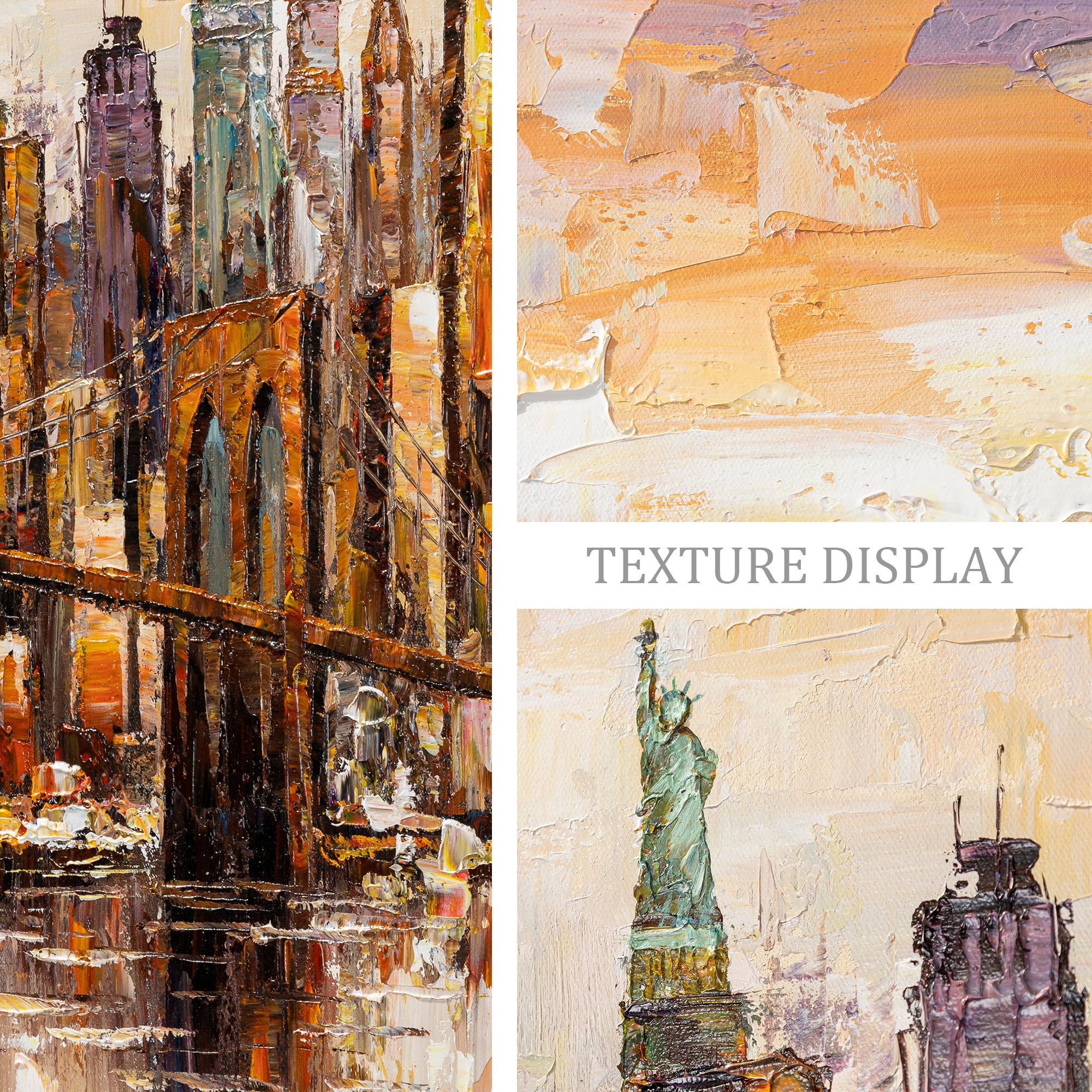 Brooklyn skyline painting