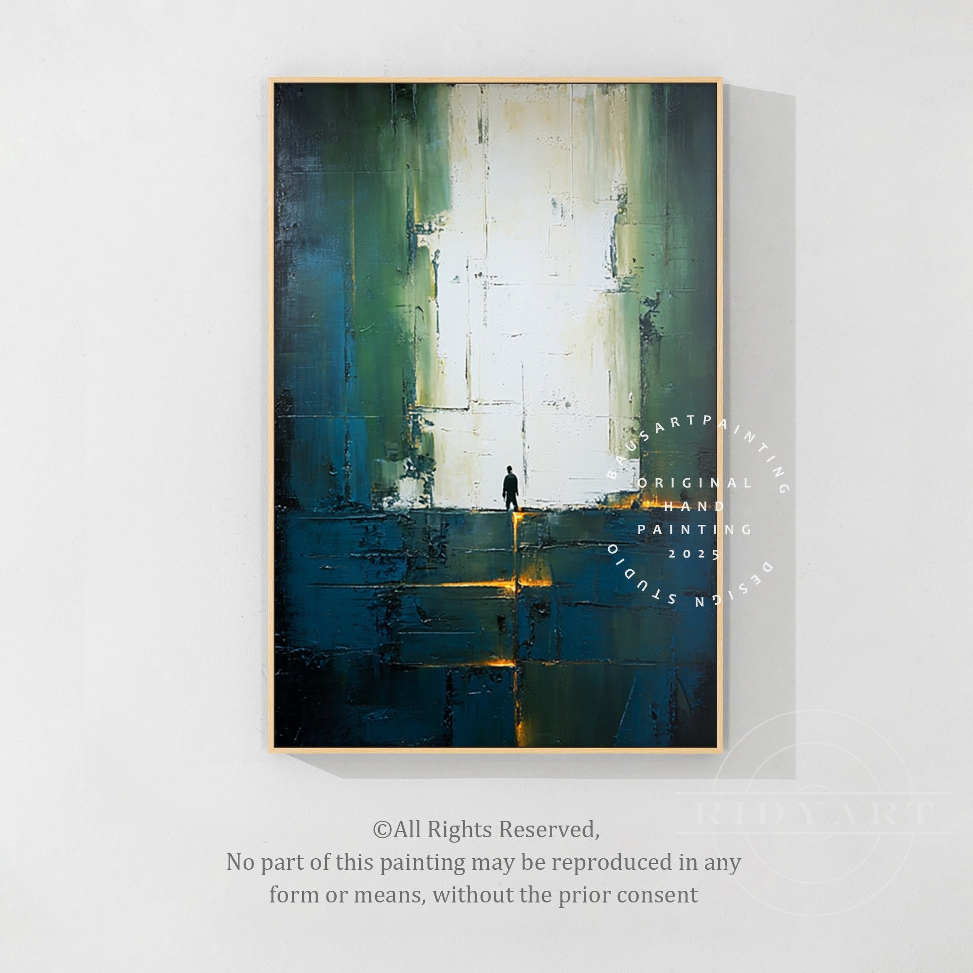 extra large contemporary abstract canvas decor