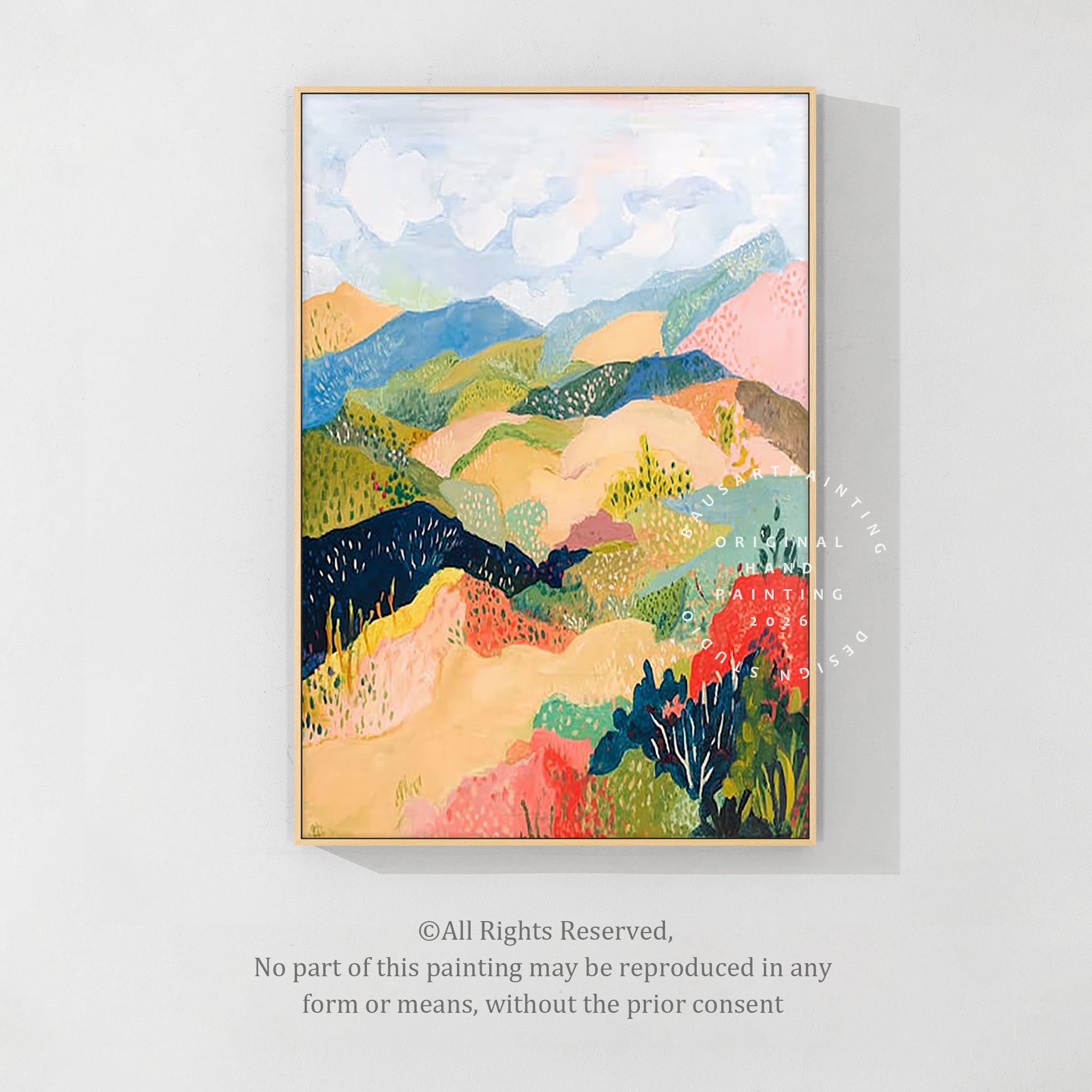 Abstract Mountain Painting_Baus0926