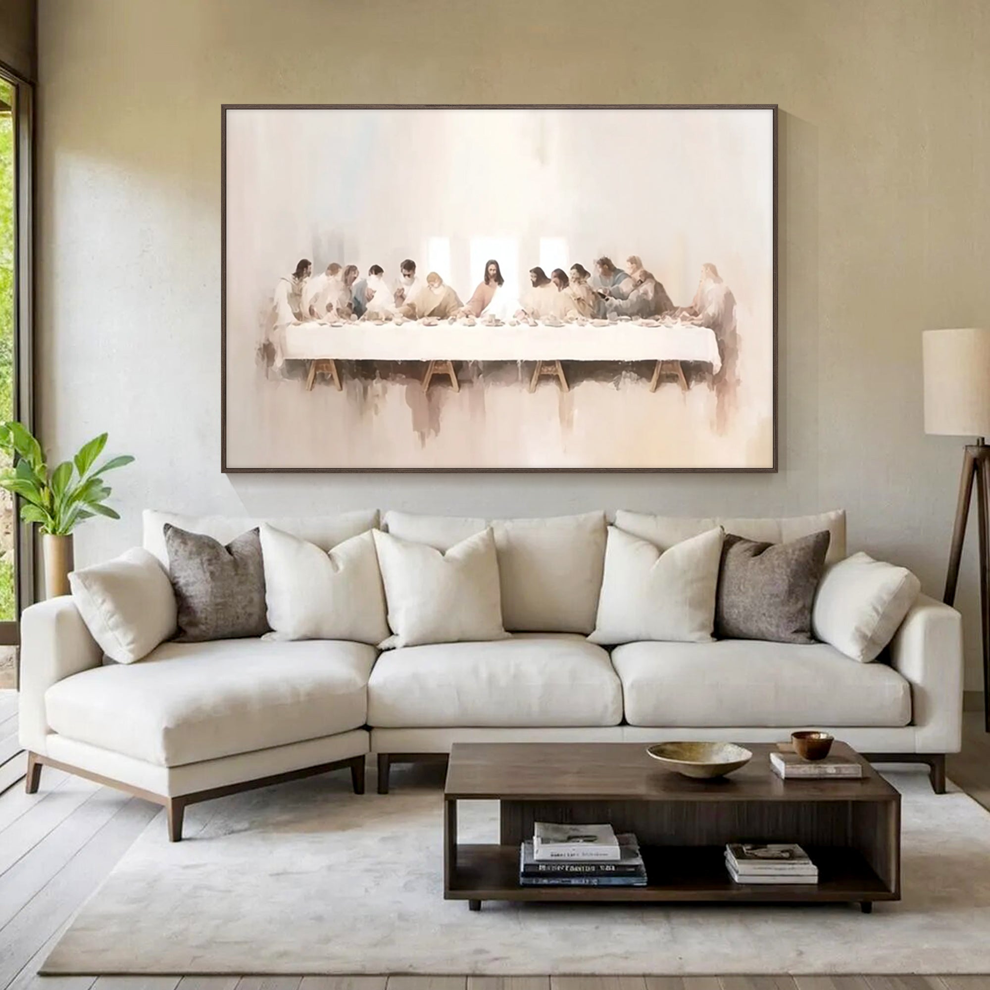 Wandkunst „Sage Green Mountain“