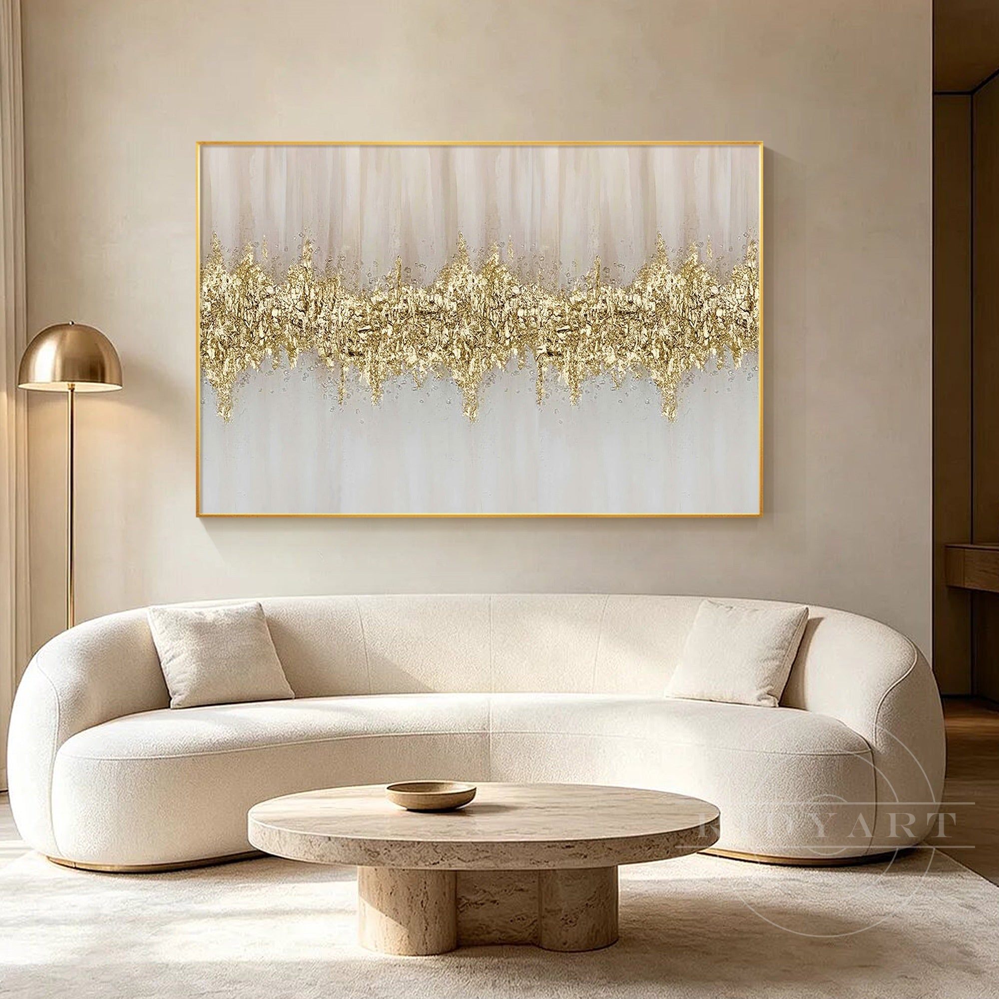 Gold Abstract Painting_CHE_0227