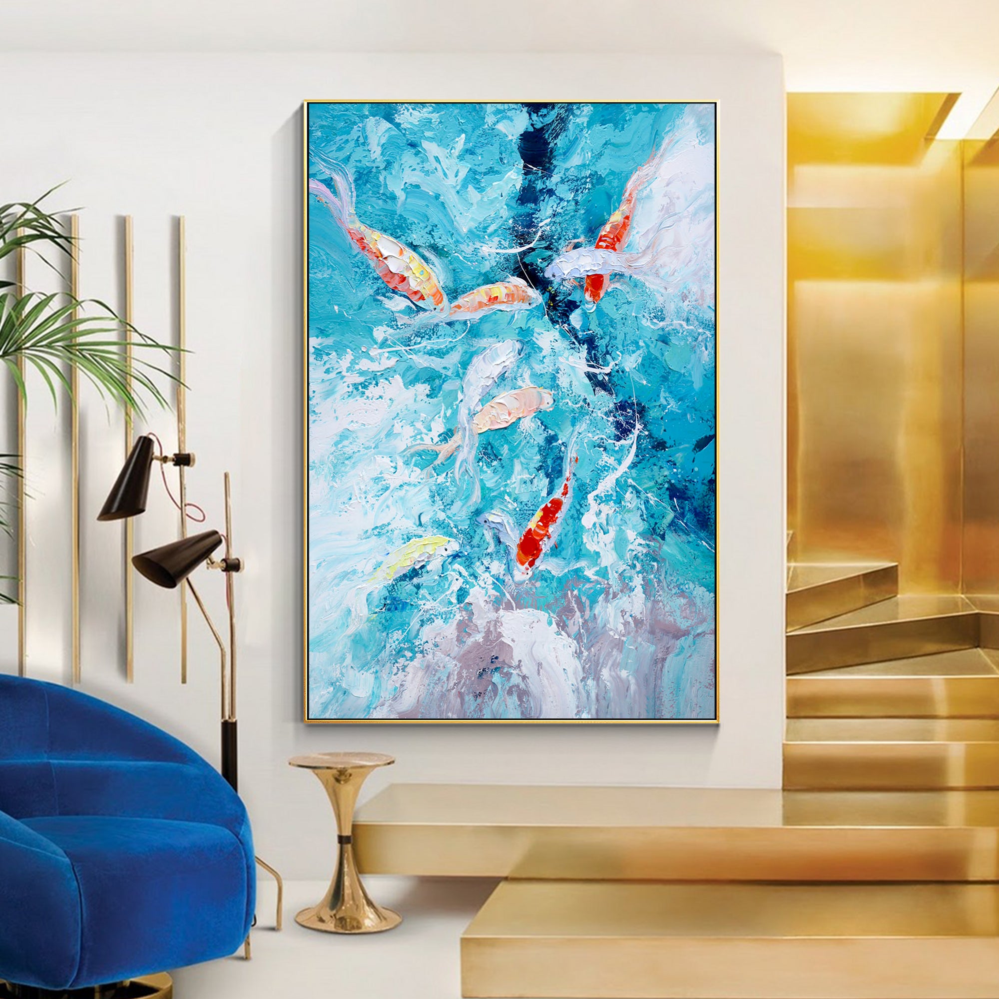 KOI Fish Painting