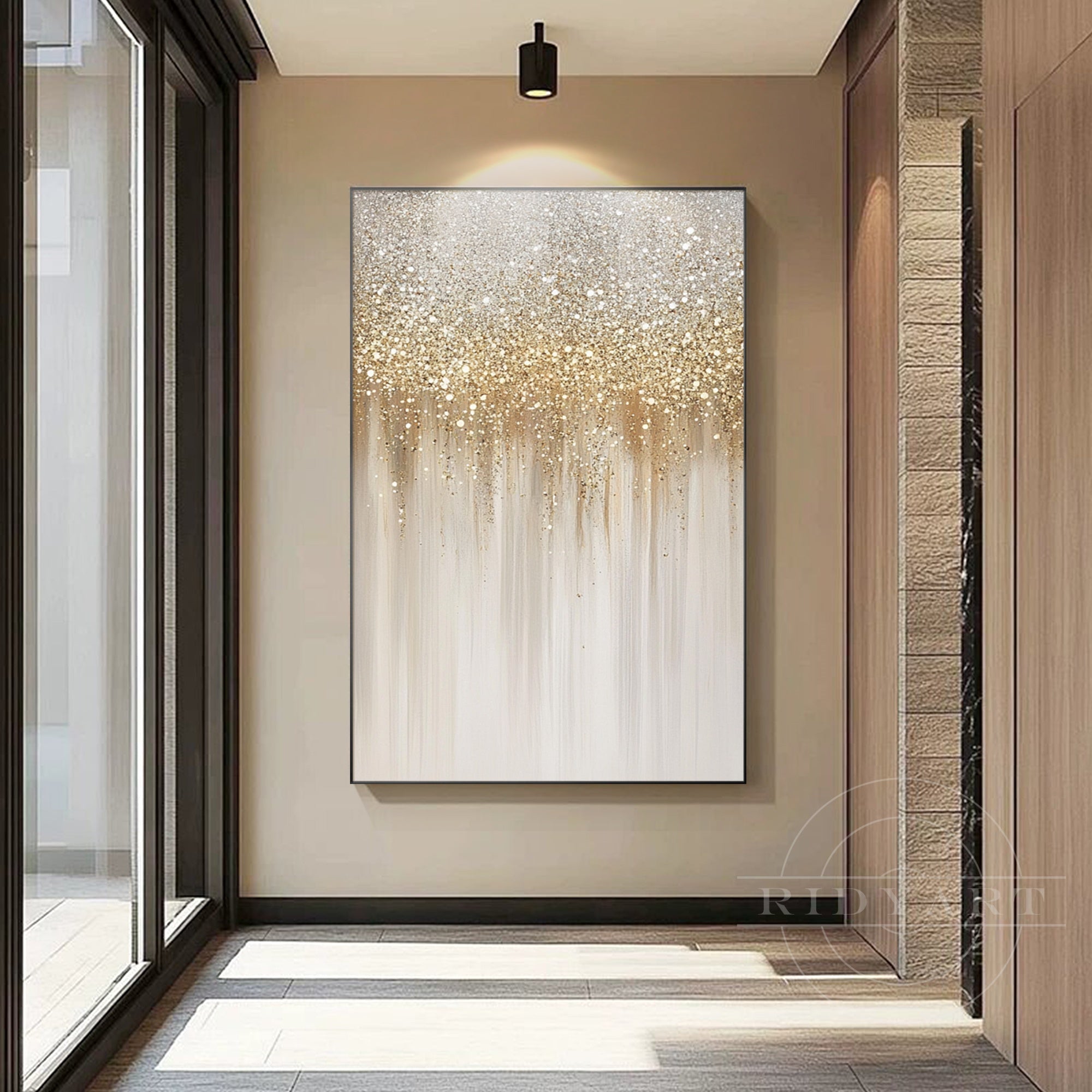 Glitter wall art_7art802