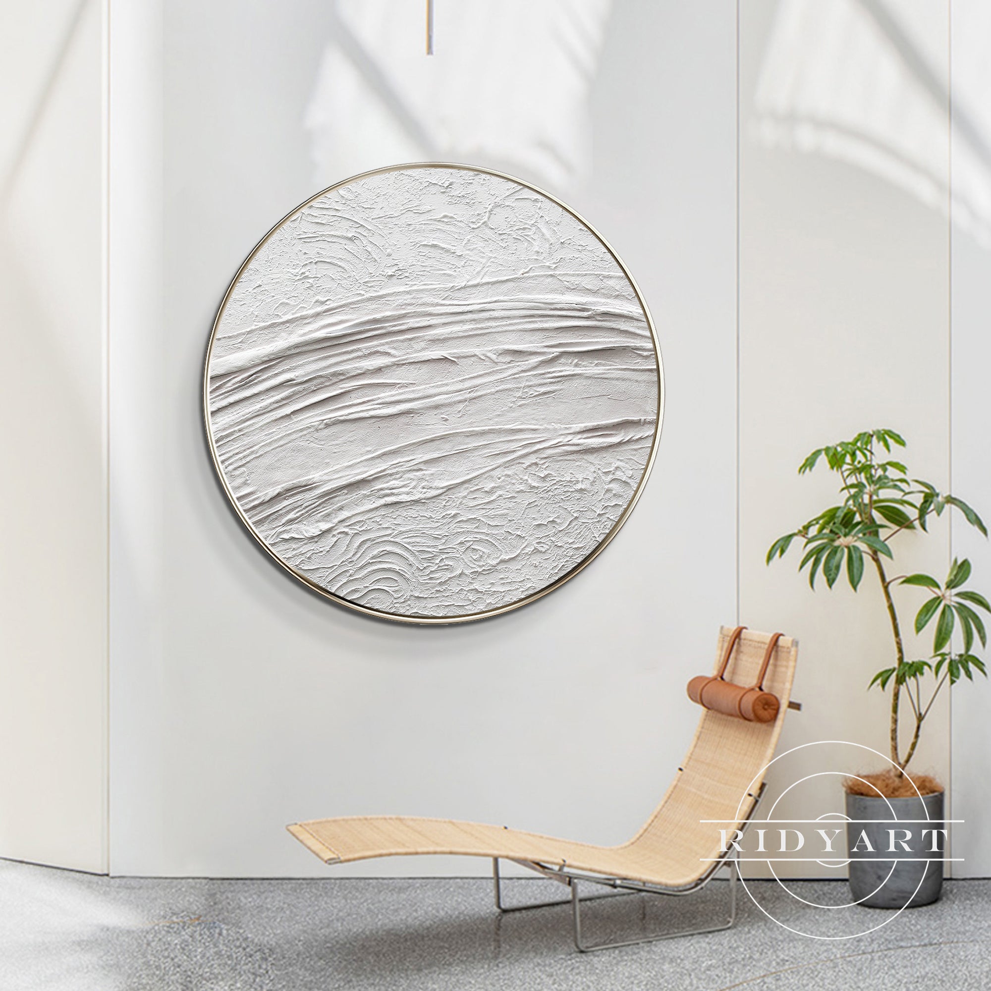 Modernes minimalistisches Ölgemälde