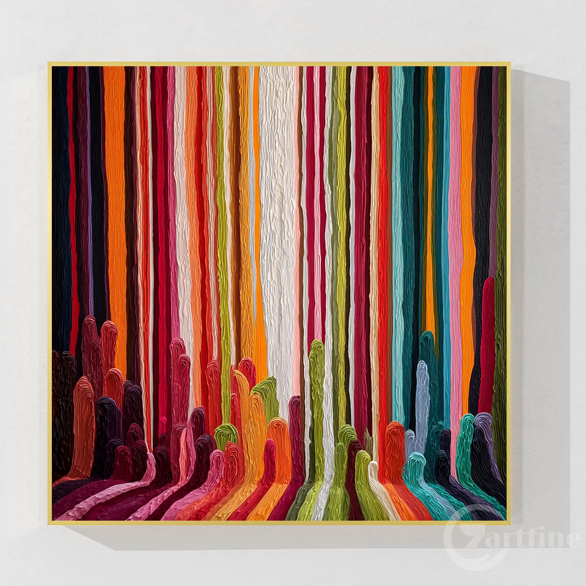Abstrakt vægkunst_7art848