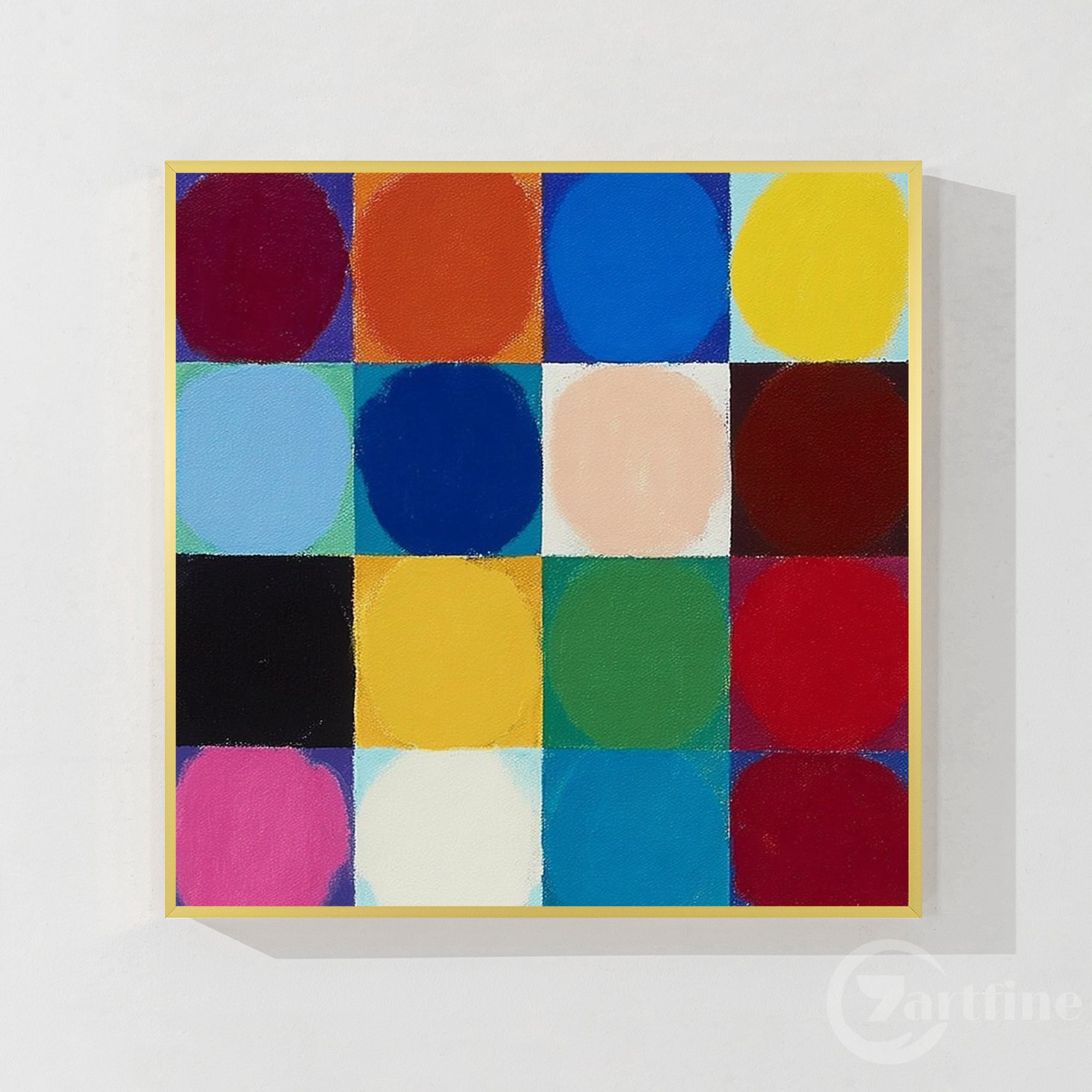Abstraktní nástěnné umění_7art849