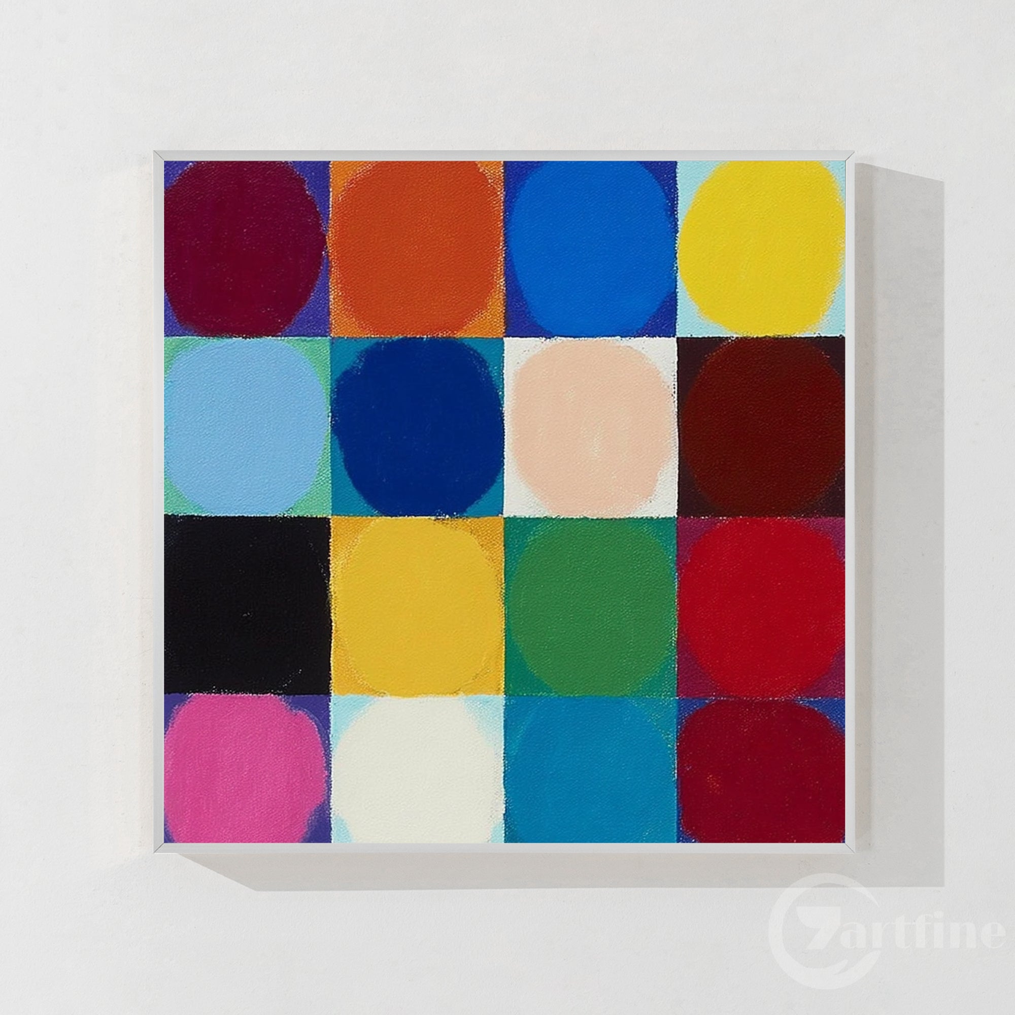 Abstraktní nástěnné umění_7art849