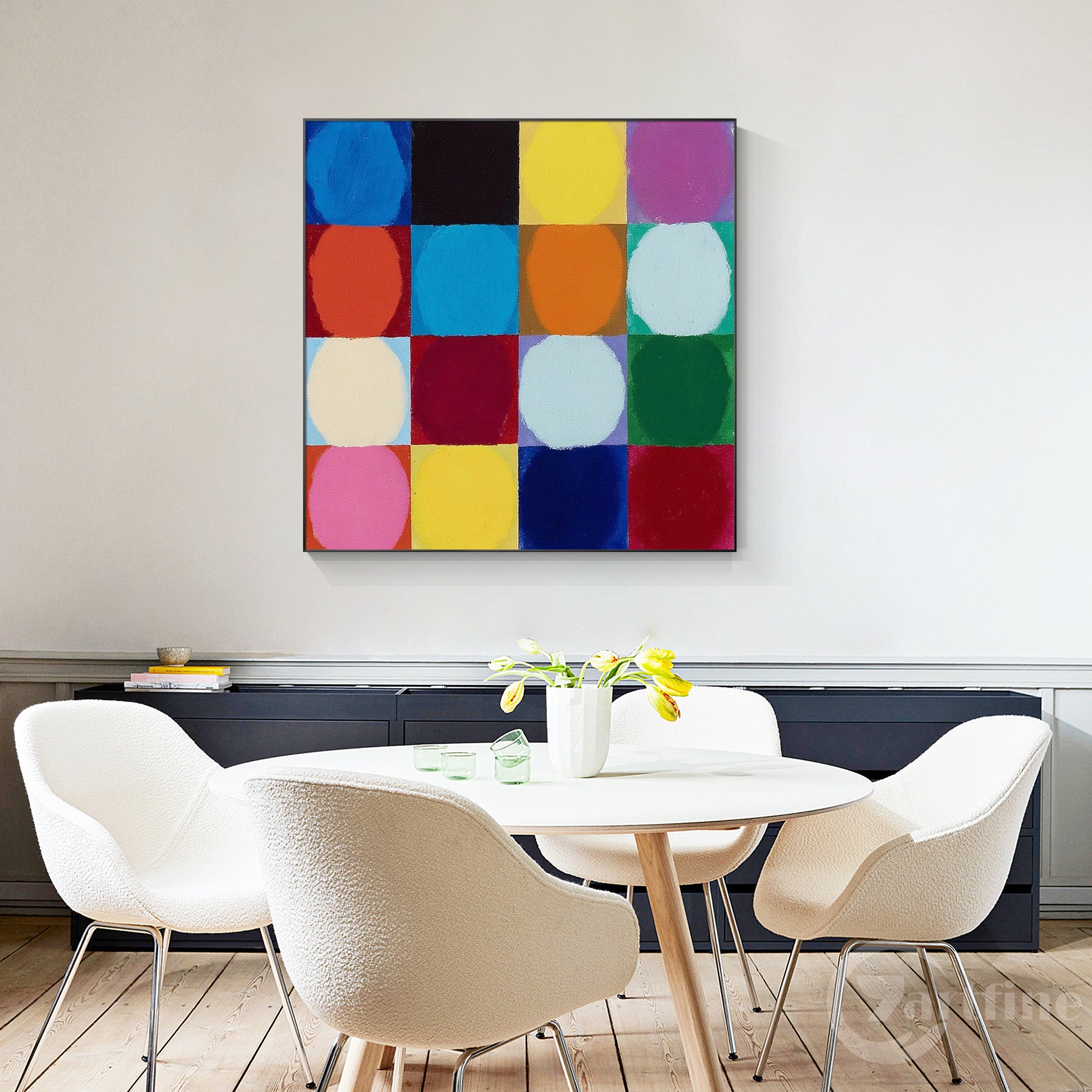 فن جداري تجريدي_7art850