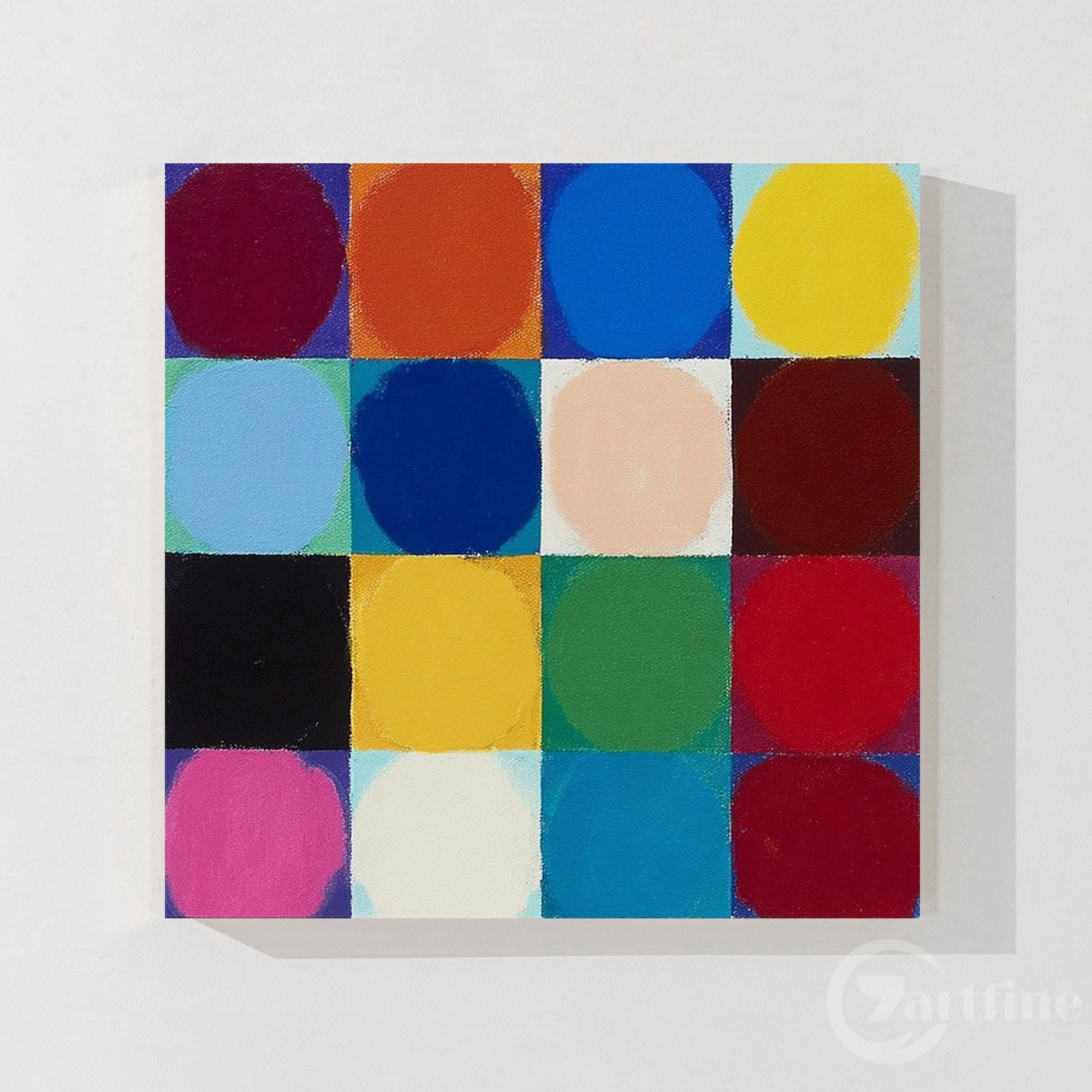 Abstraktní nástěnné umění_7art849