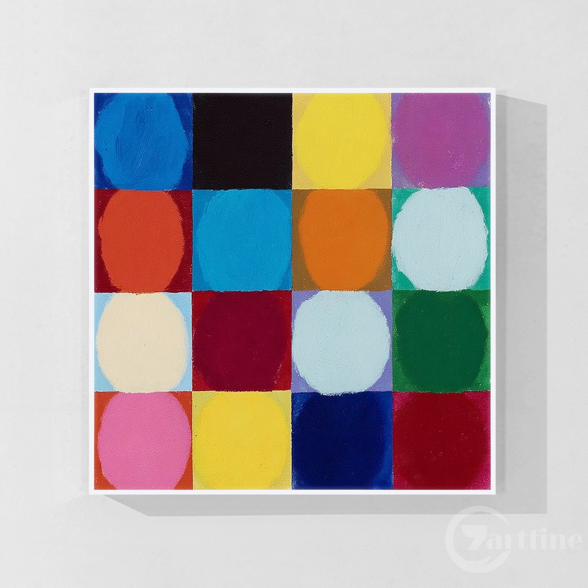فن جداري تجريدي_7art850