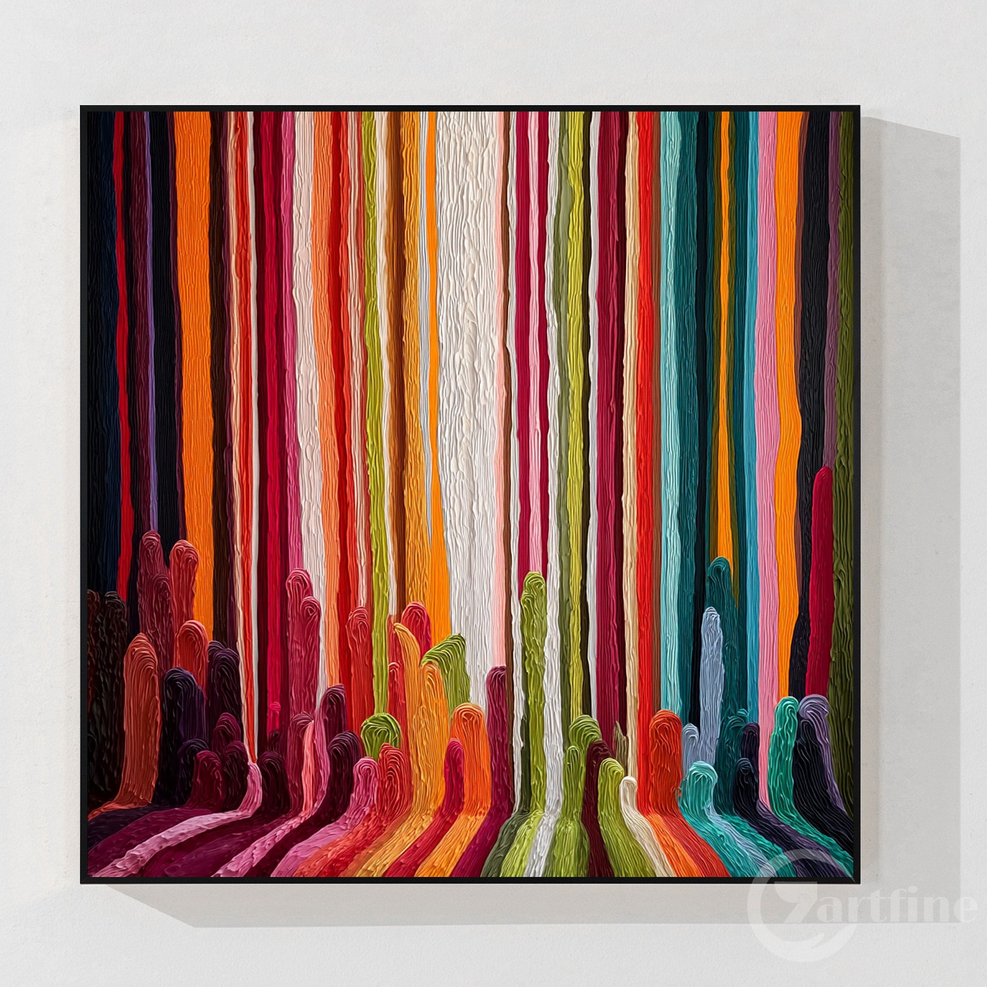 Abstrakt vægkunst_7art848