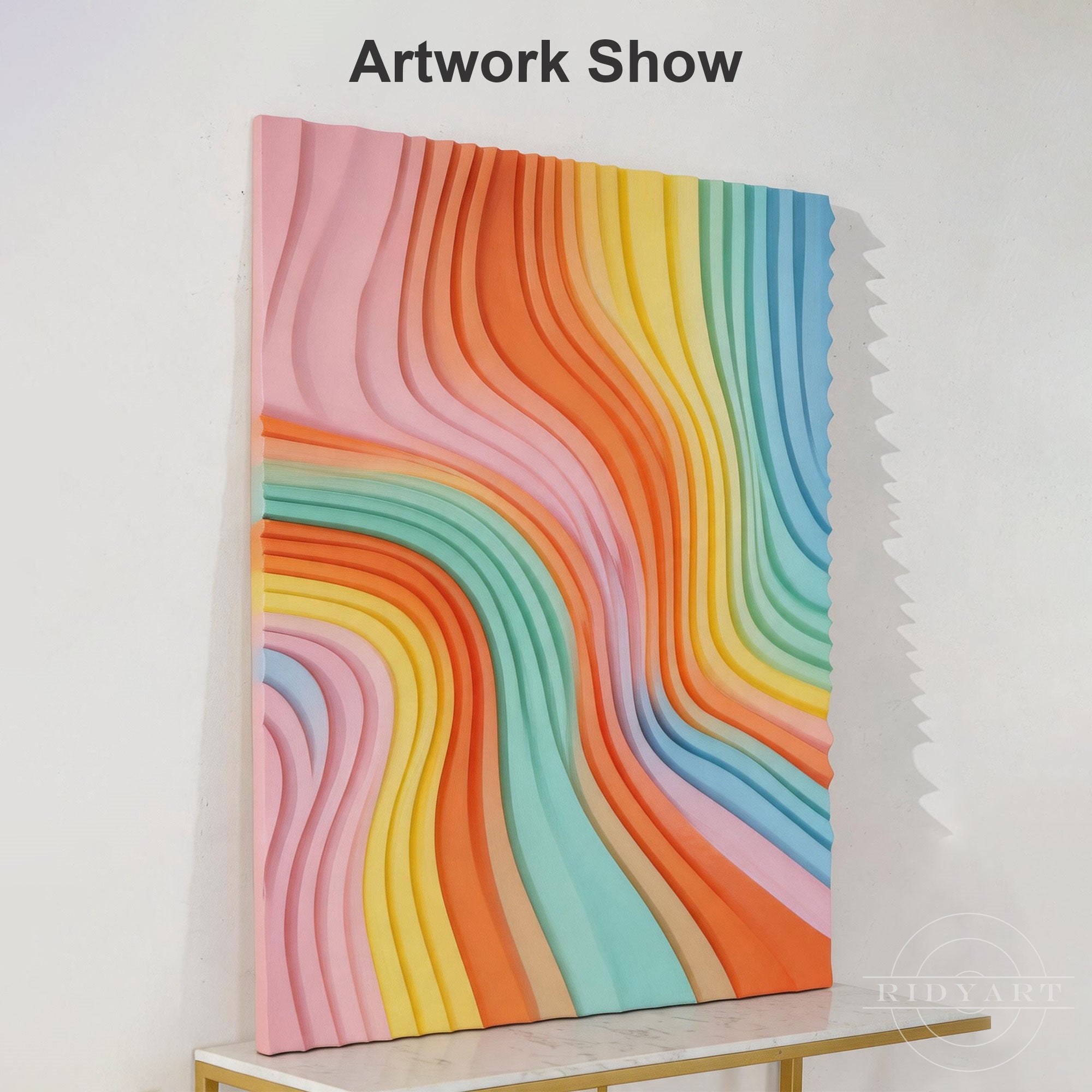 فن جداري خشبي_7ART072