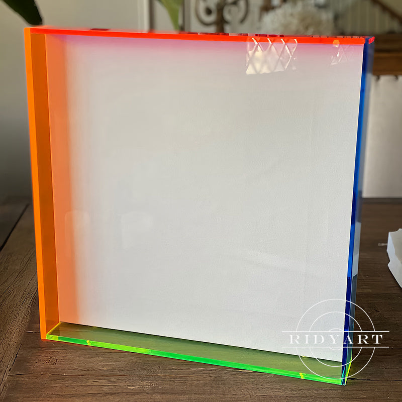 Custom size colorful frame for canvas painting