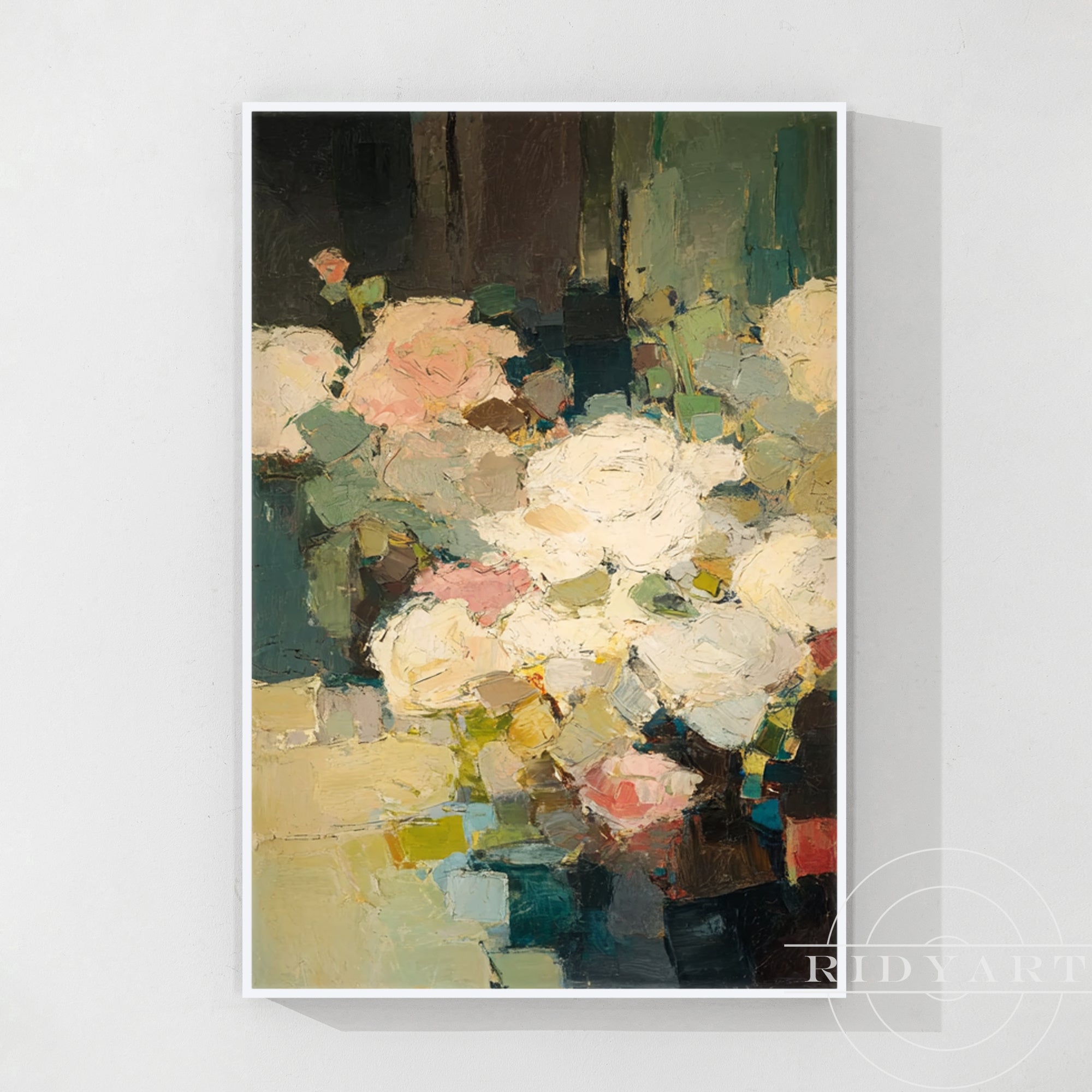 flower wall art_BA049