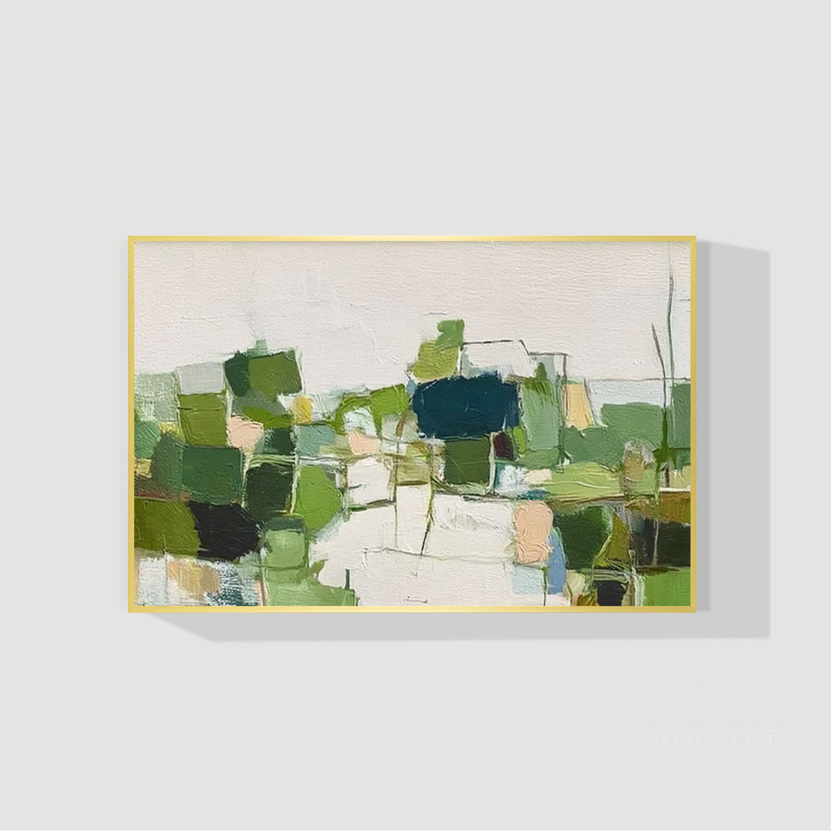 فن جداري تجريدي_ART887