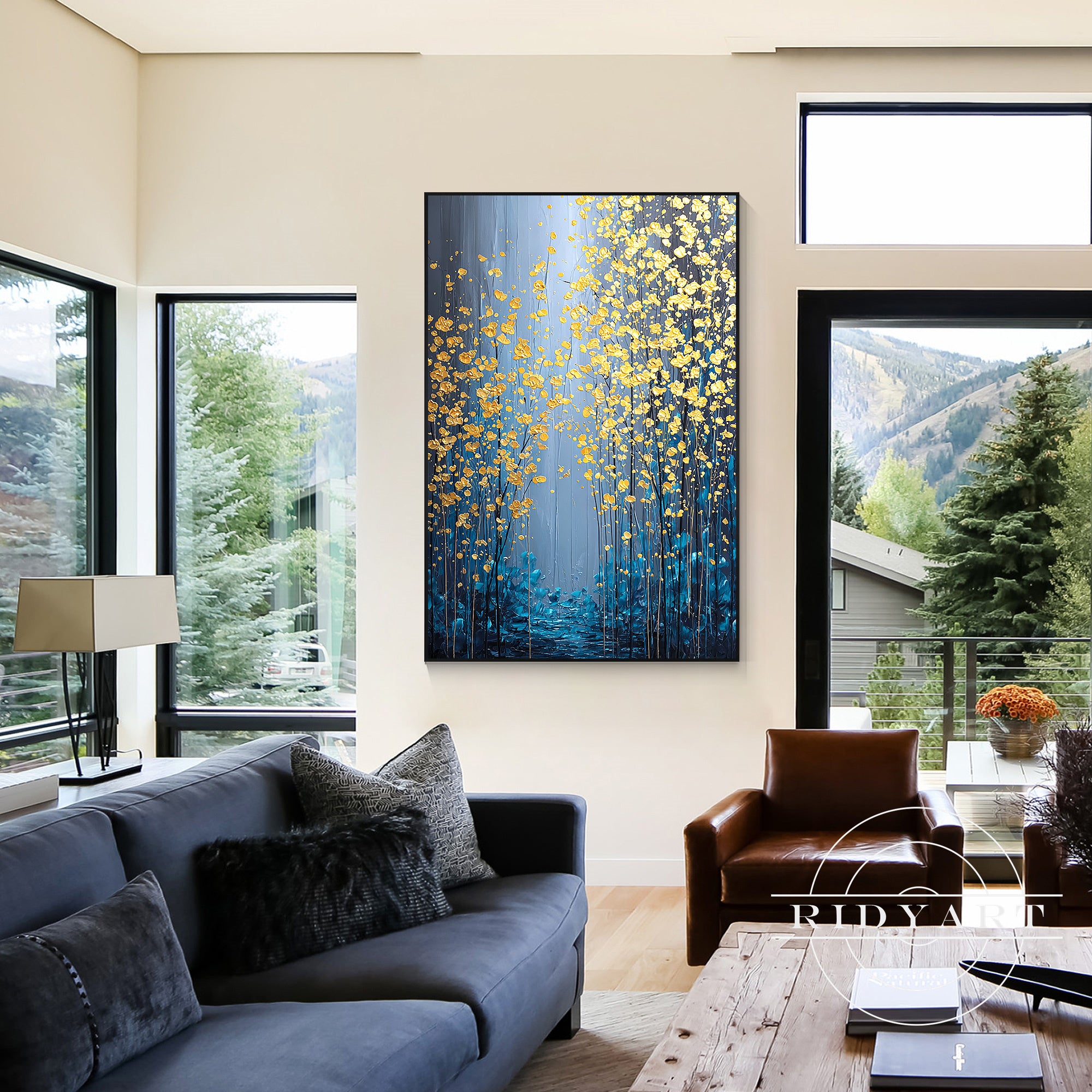 hand-painted floral wall decor for collectors